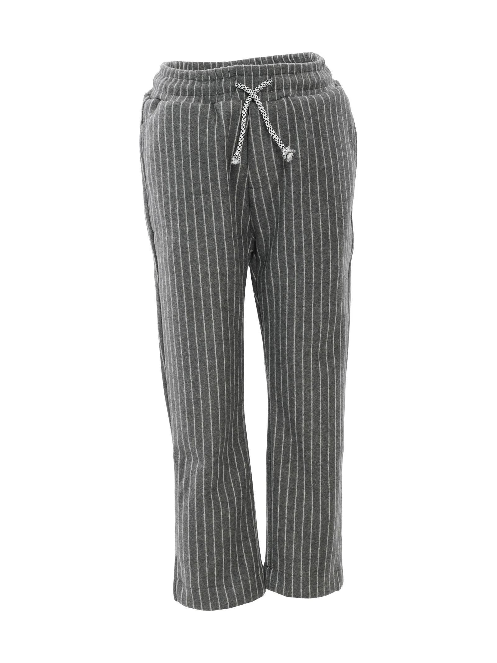Pantalone grigio gessato