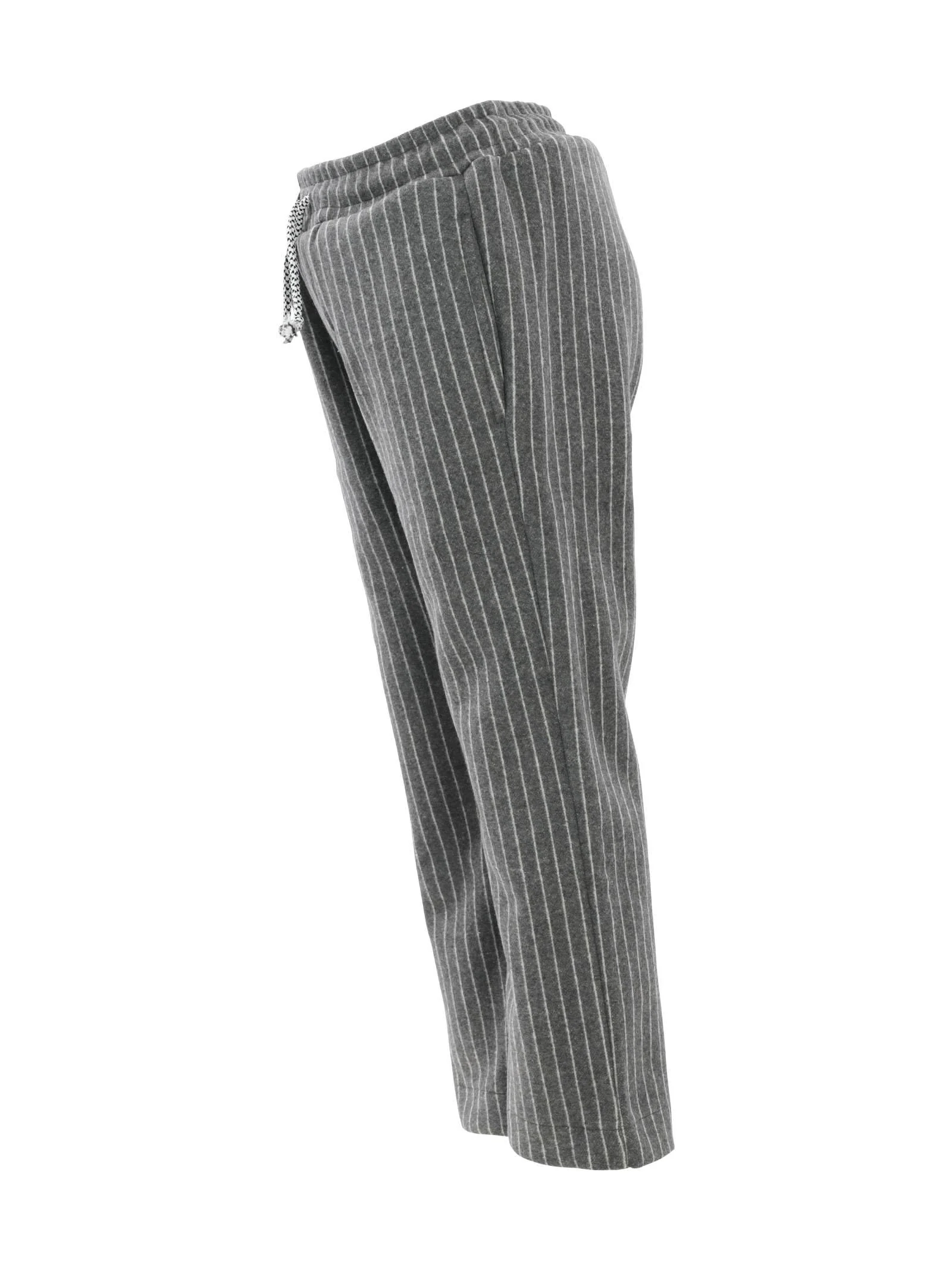 Pantalone grigio gessato - Image 2