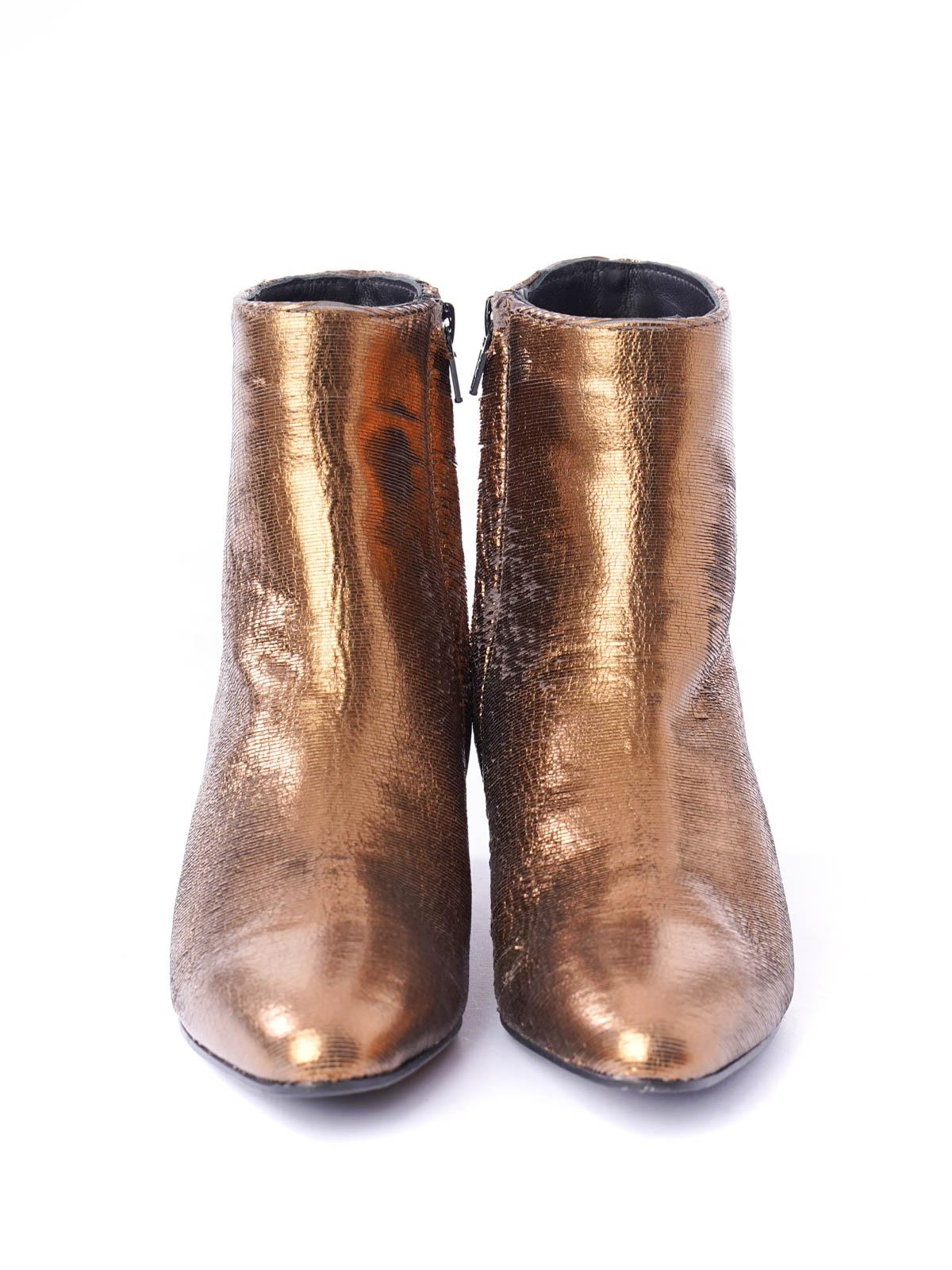Stivaletto bronzo satinato - Image 3