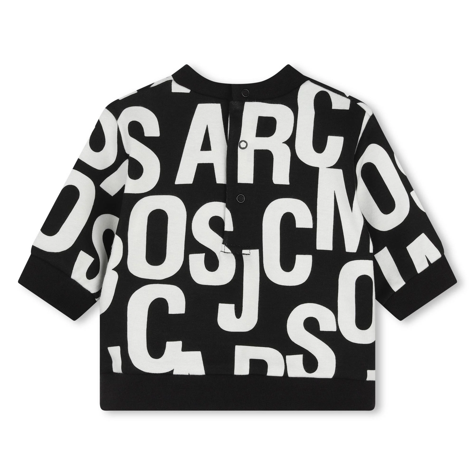 Completo Marc Jacobs nero con felpa logata all over - Image 2