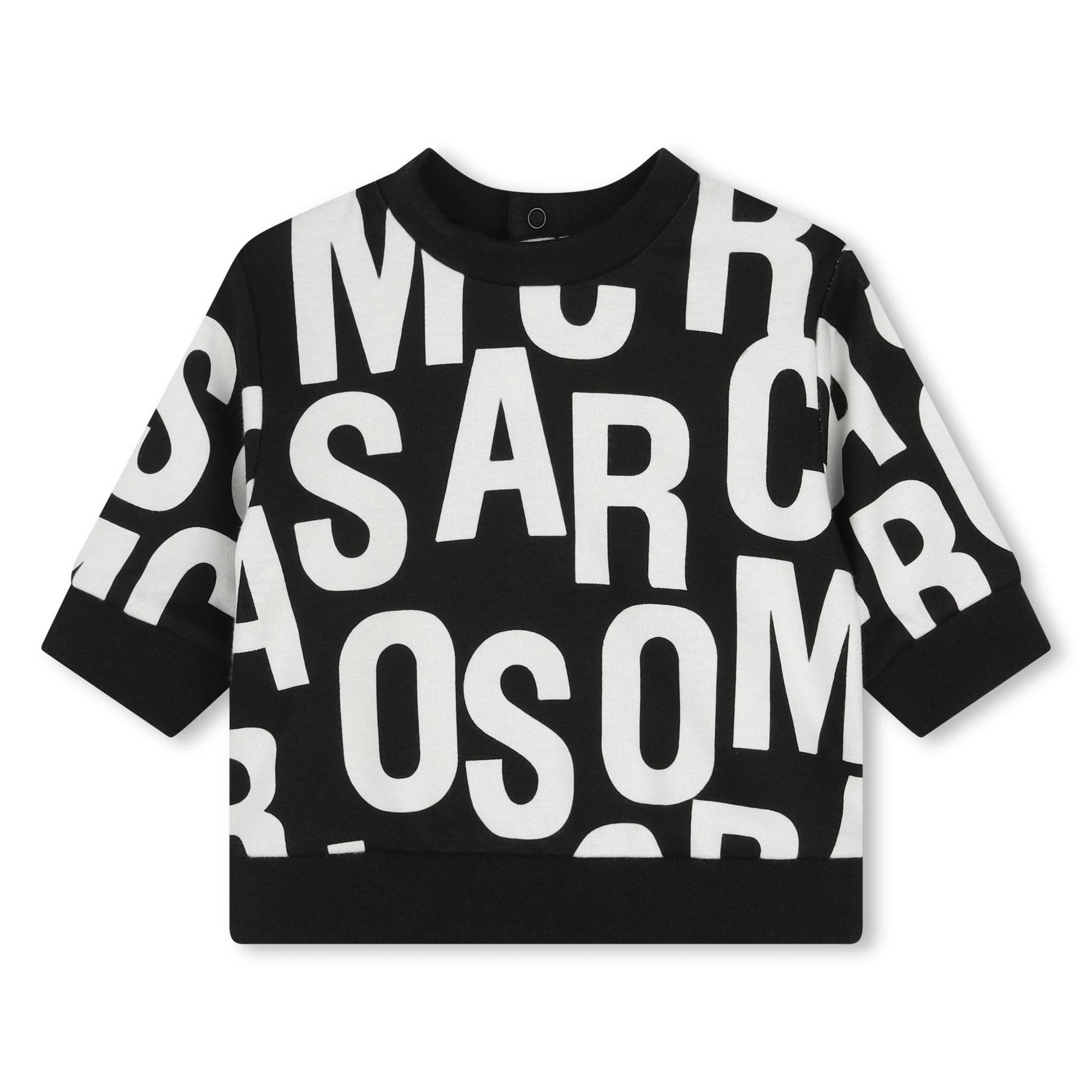 Completo Marc Jacobs nero con felpa logata all over - Image 3