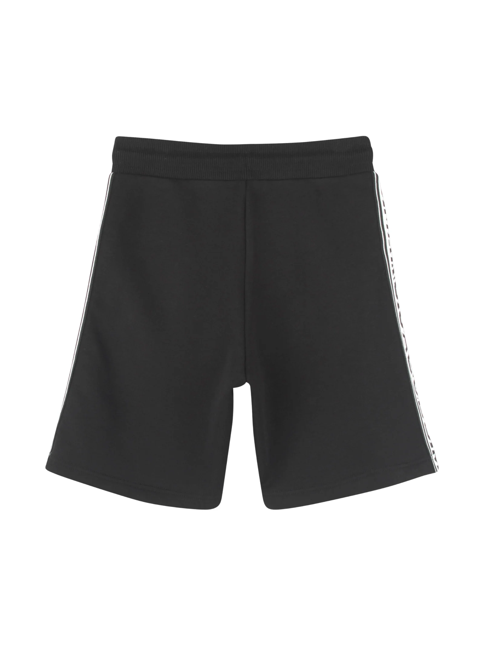 Shorts Marc Jacobs neri con logo iconico lungo i lati - Image 2