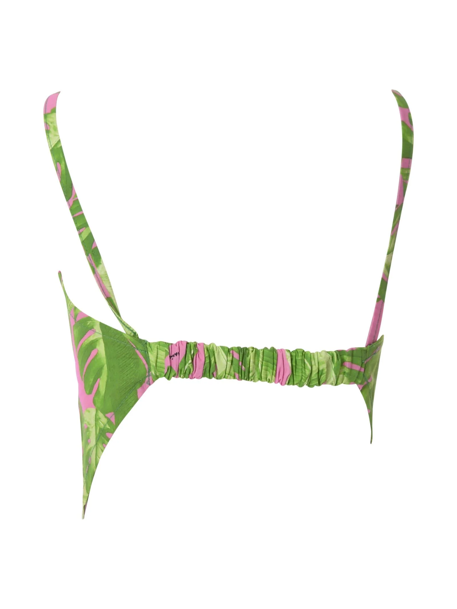 Top a fazzoletto a fantasia palme - Image 3