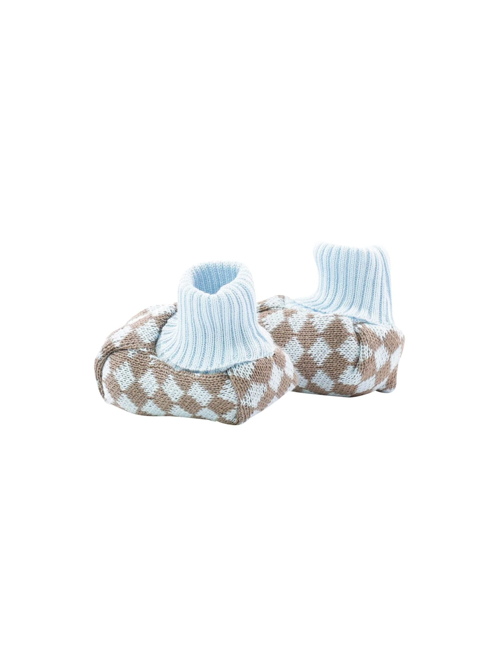 Babbucce in filo azzurre e marroni - Image 3