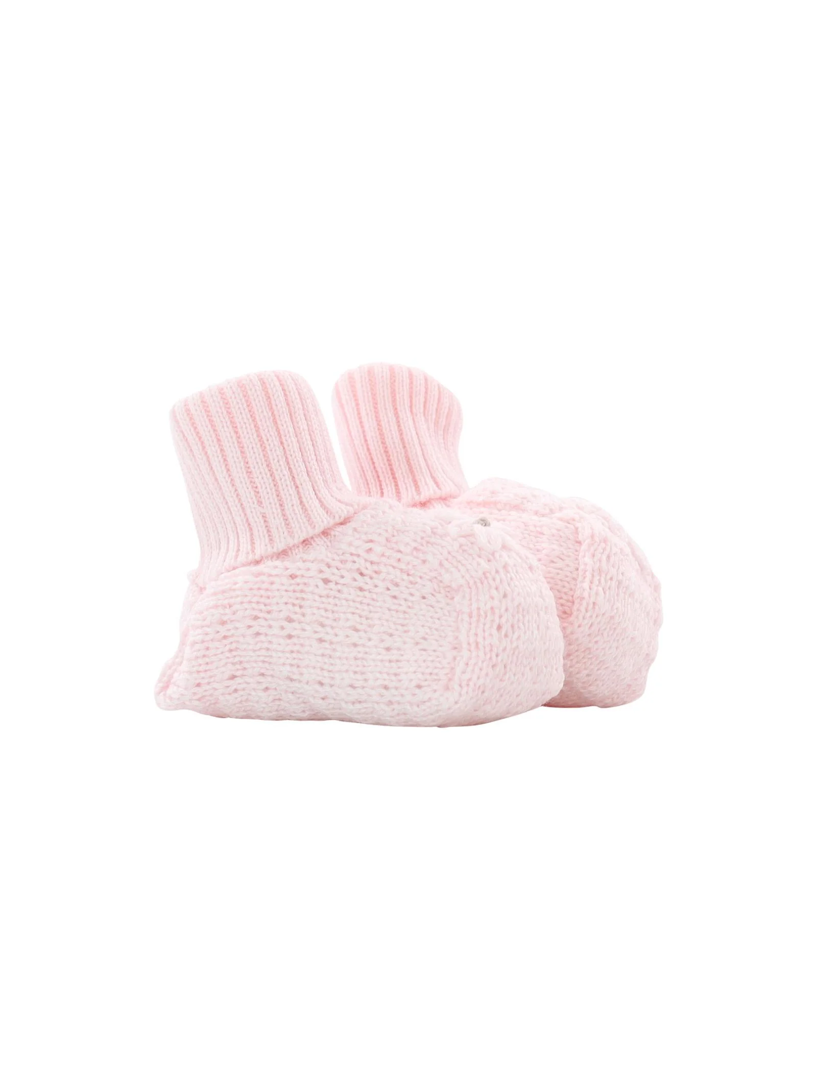 Babbucce rosa con fiore ricamato - Image 3