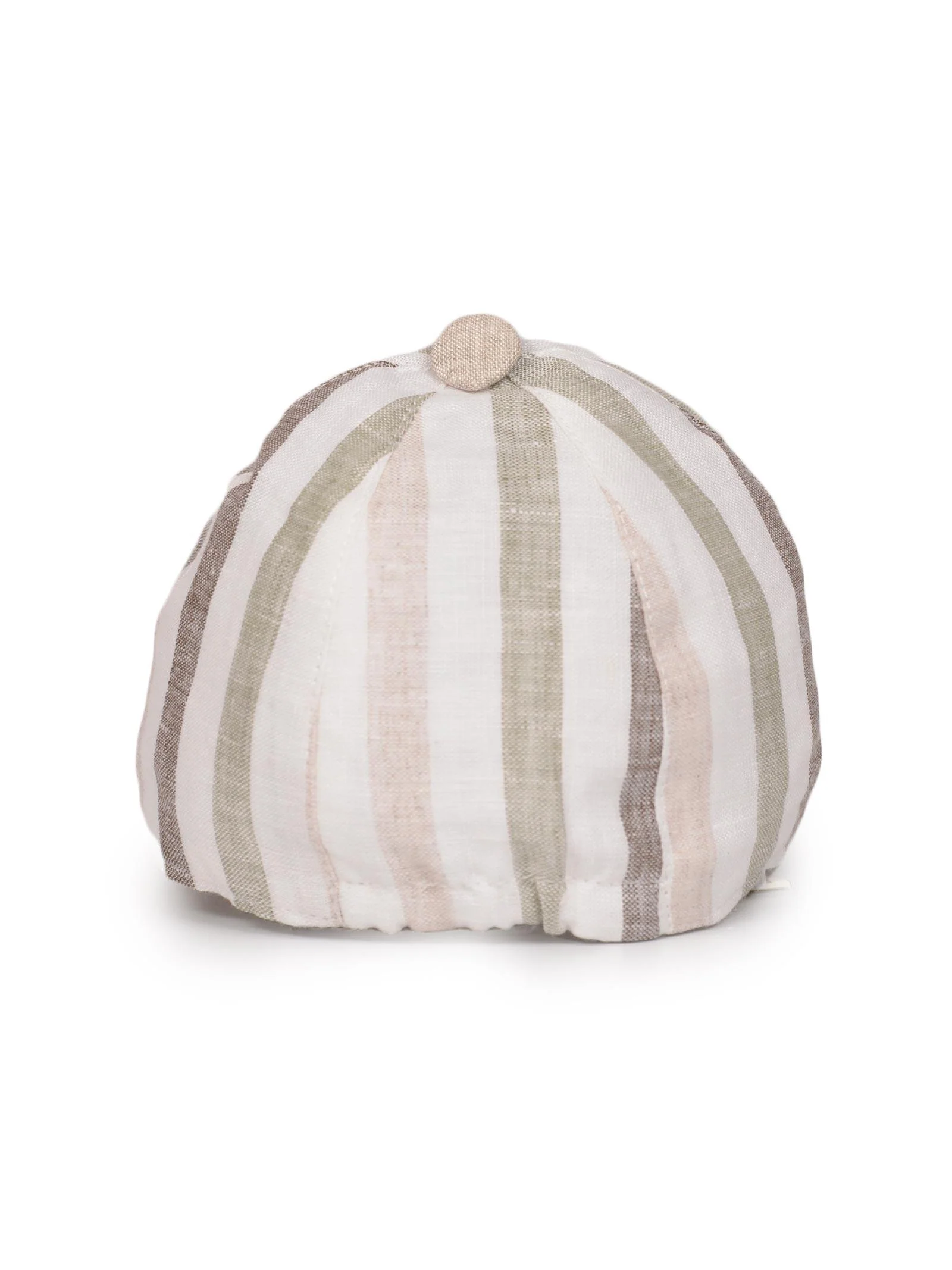 Cappello con visiera in misto lino - Image 3