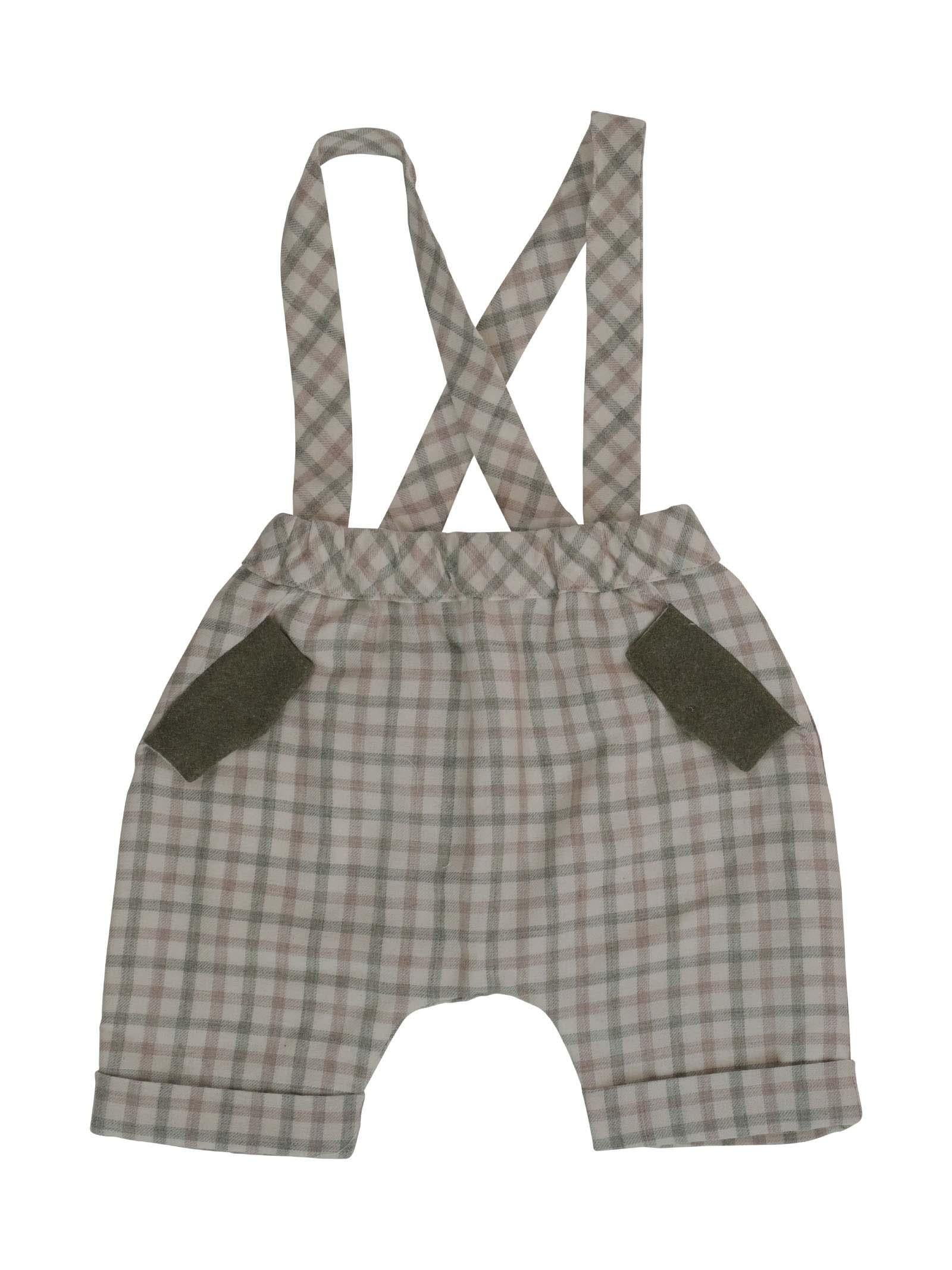 Completo beige e verde a quadretti - Image 6