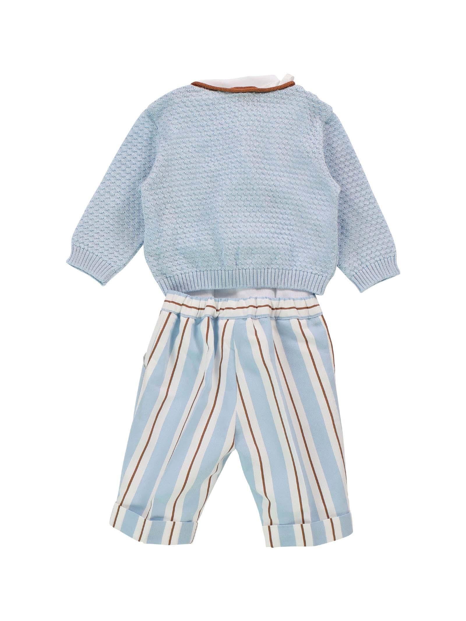 Completo camicia, papillon, cardigan e pantaloni - Image 2