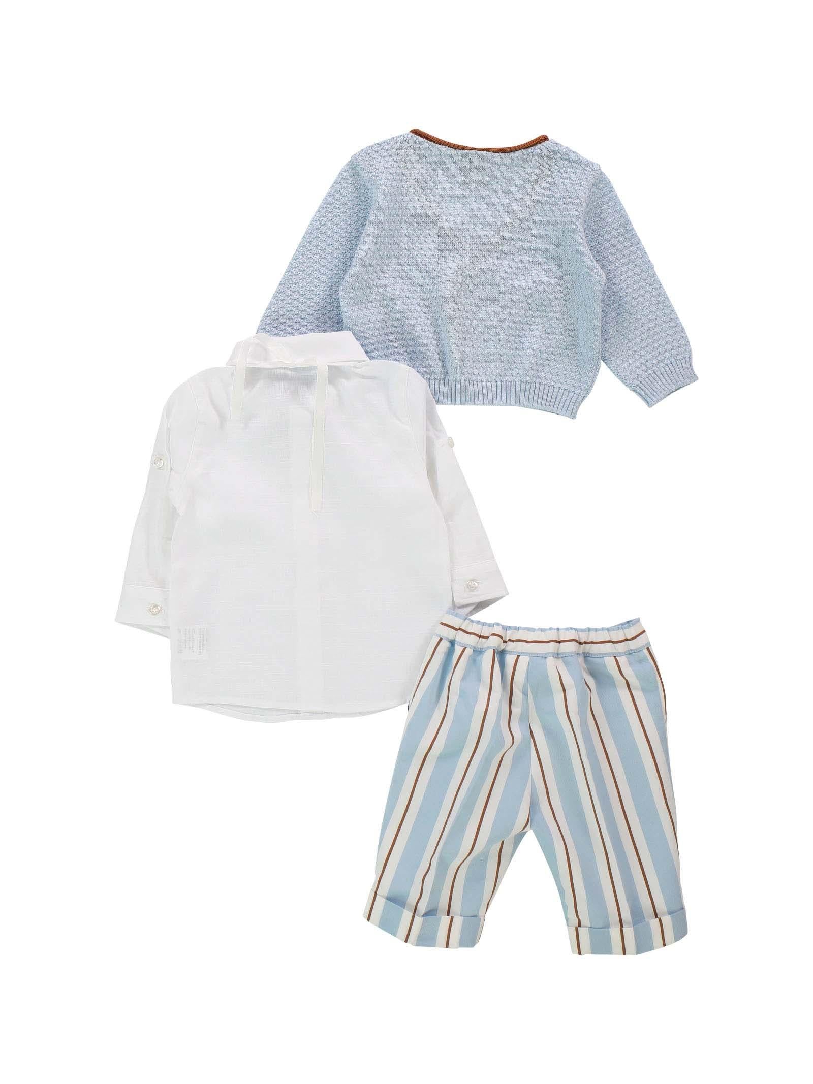 Completo camicia, papillon, cardigan e pantaloni - Image 4