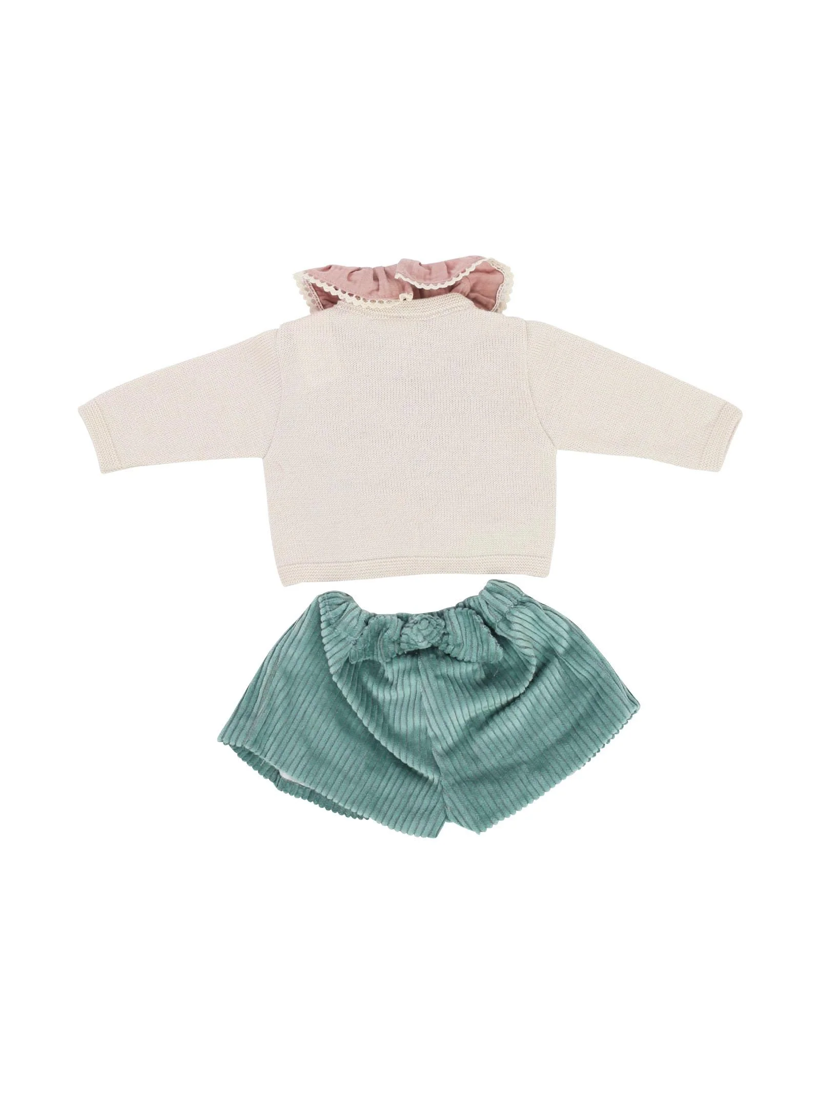 Completo fiori con shorts - Image 2