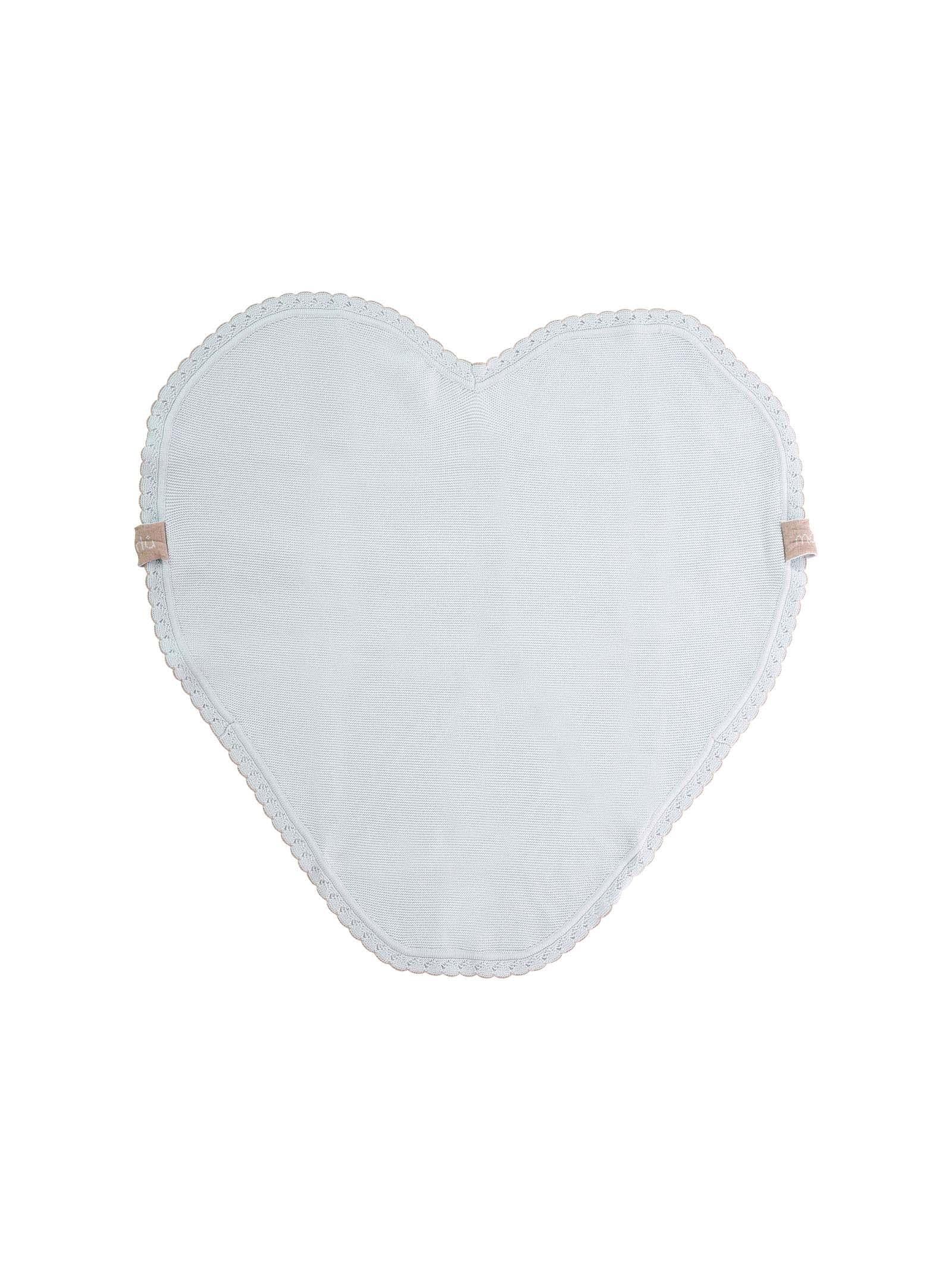 Coperta cuore azzurro - Image 3