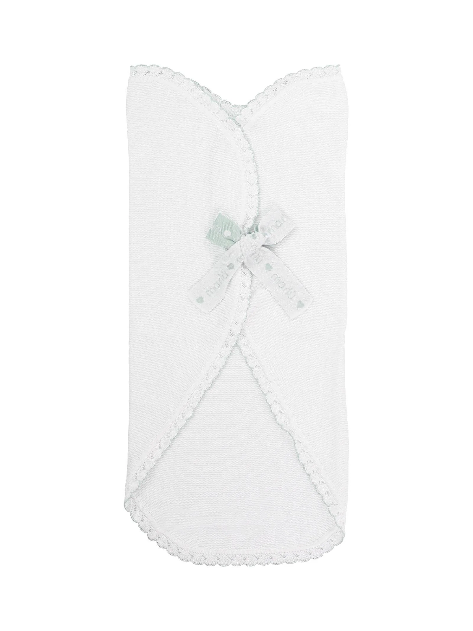 Coperta cuore bianca e tiffany - Image 3