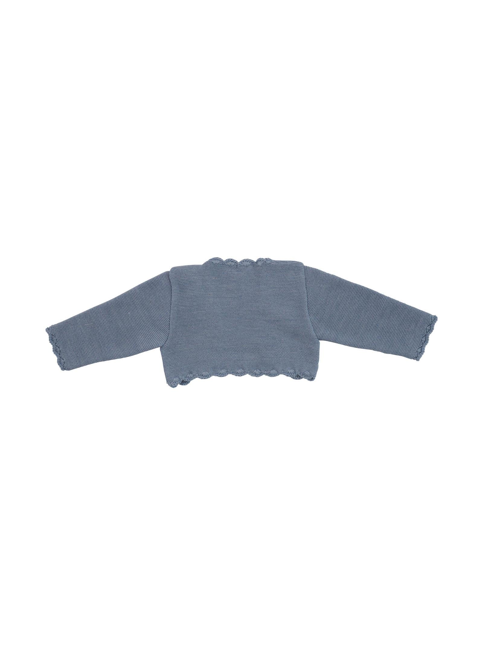 Coprispalle in lana ottanio - Image 2