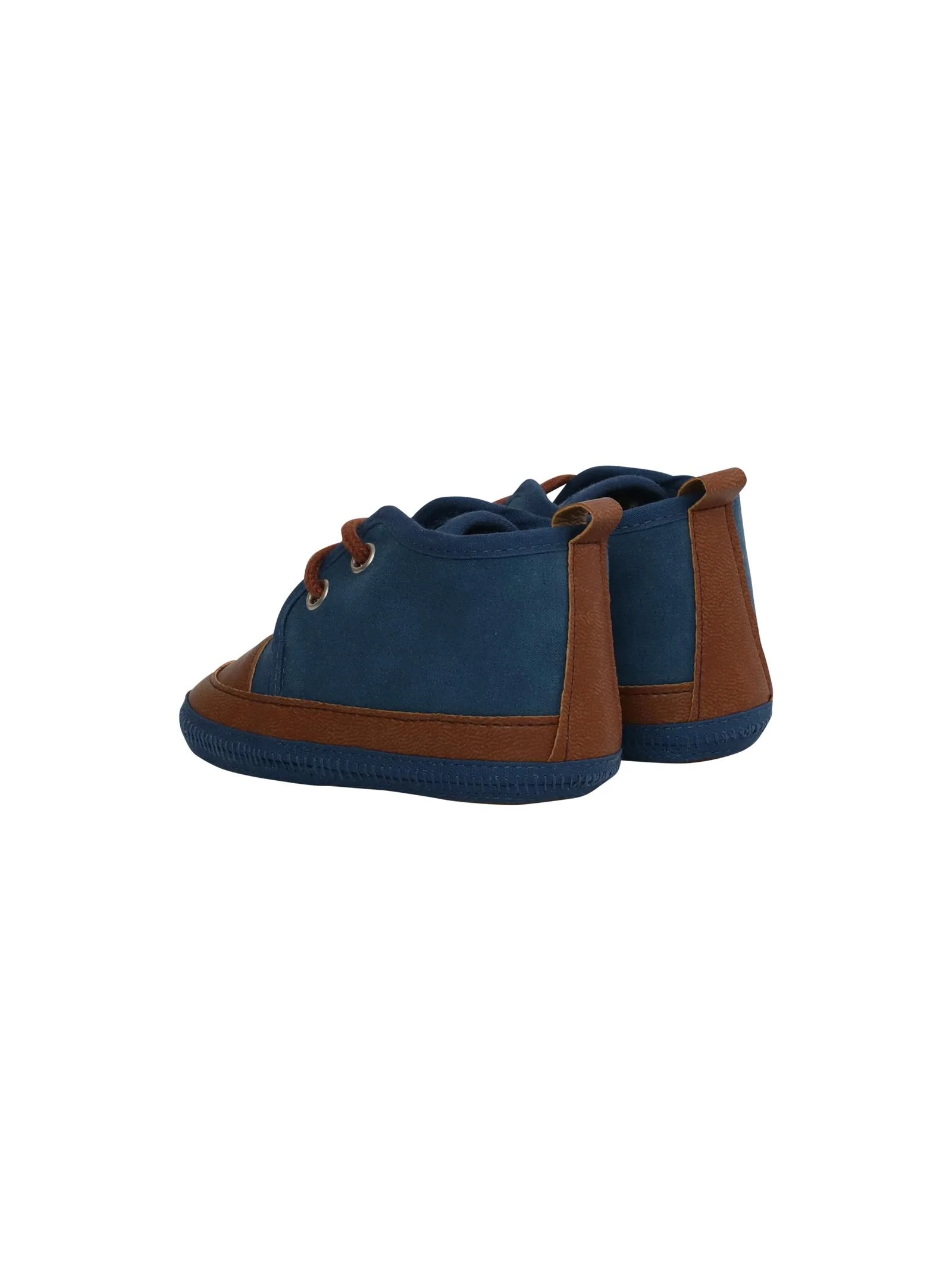 Scarpe da culla ottanio e cammello - Image 3