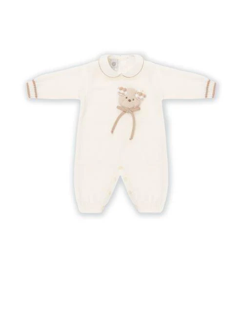 Tutina bianca con teddy