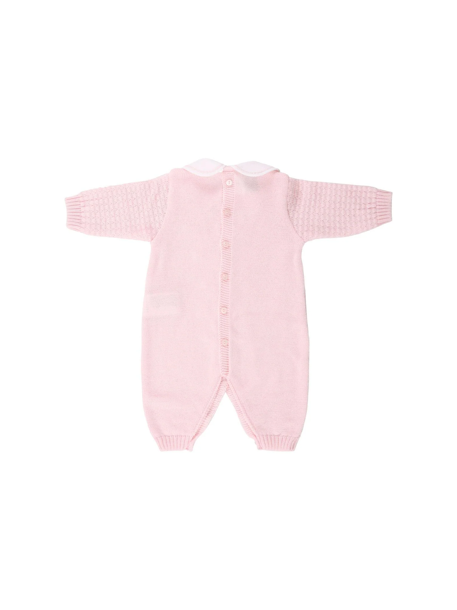 Tutina con ricami rosa chiaro - Image 2