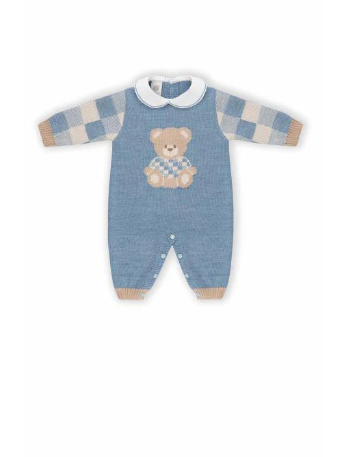 Tutina quadri e teddy