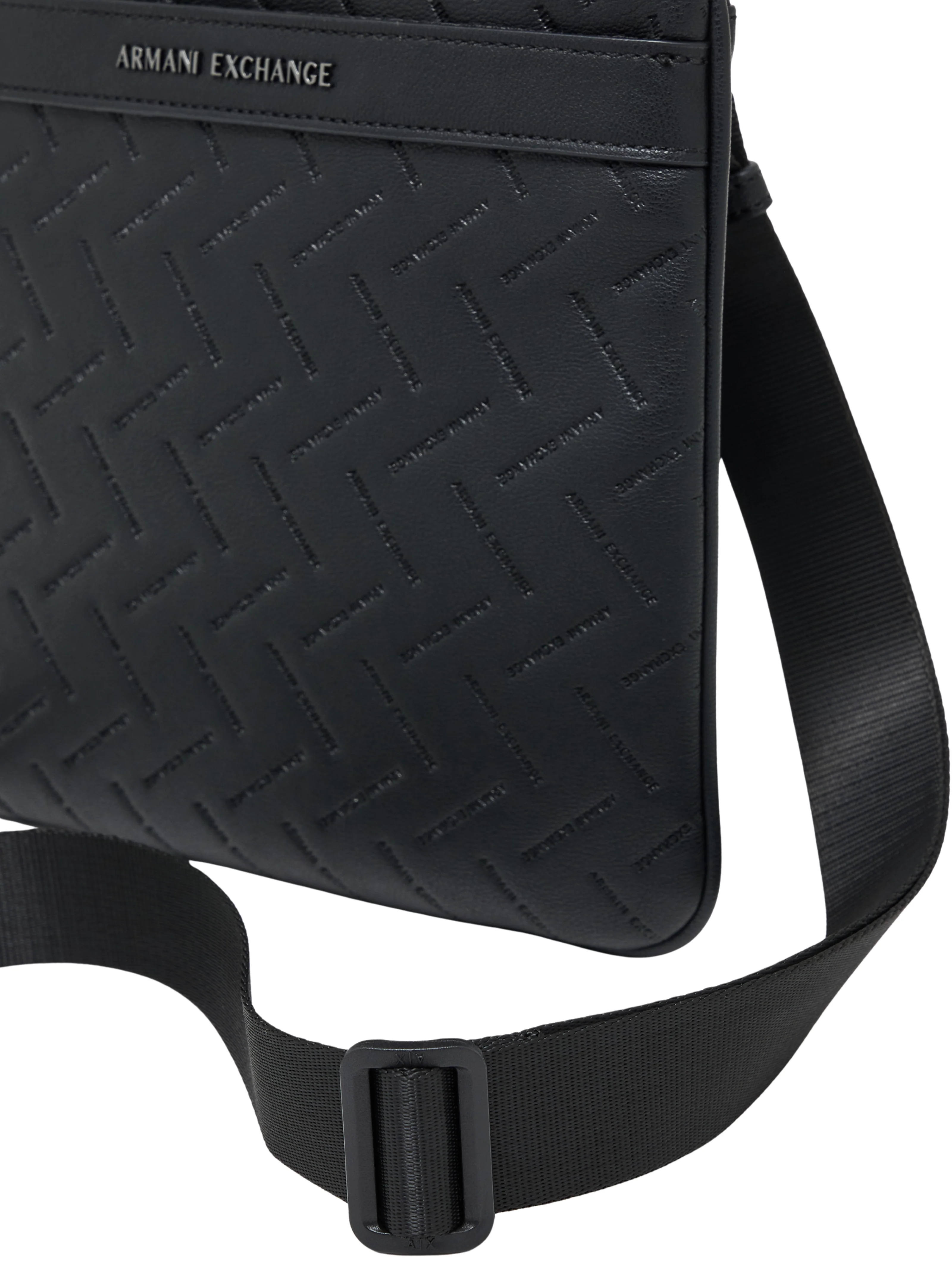 Marsupio Armani Exchange nero in tessuto tecnico - Image 4