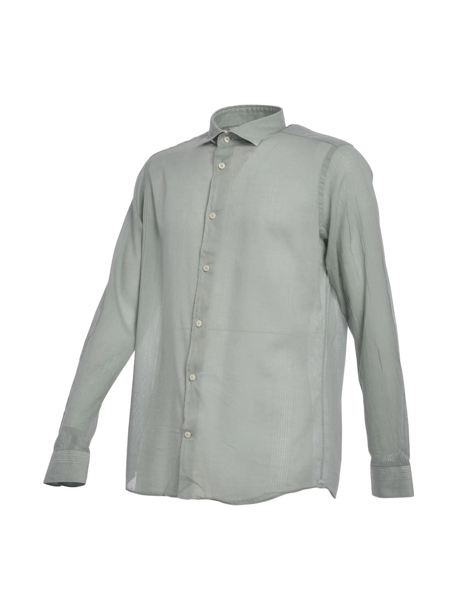Camicia Luca verde salvia - Image 2
