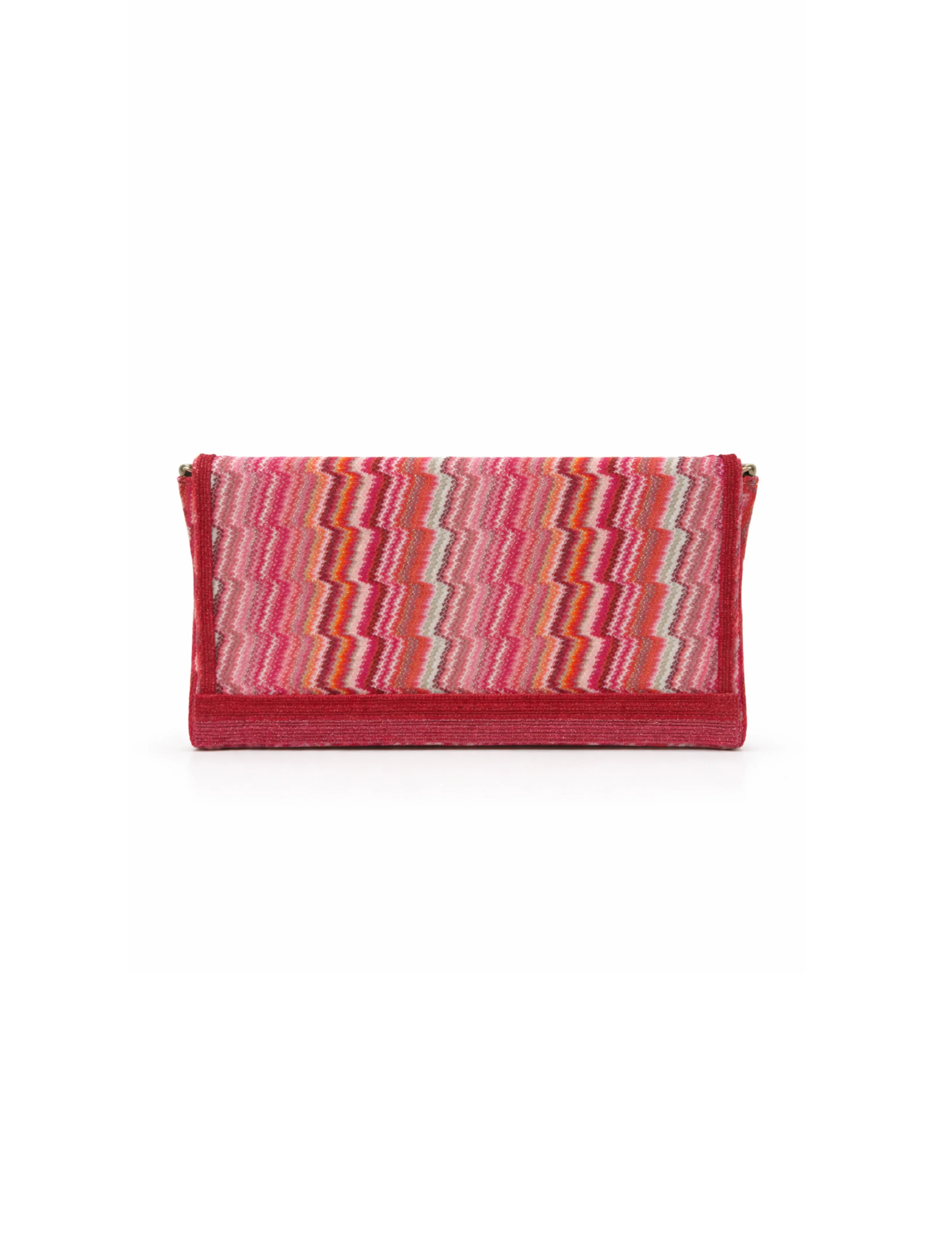 Maxi pochette rettangolare Pho Firenze fucsia con filo lurex