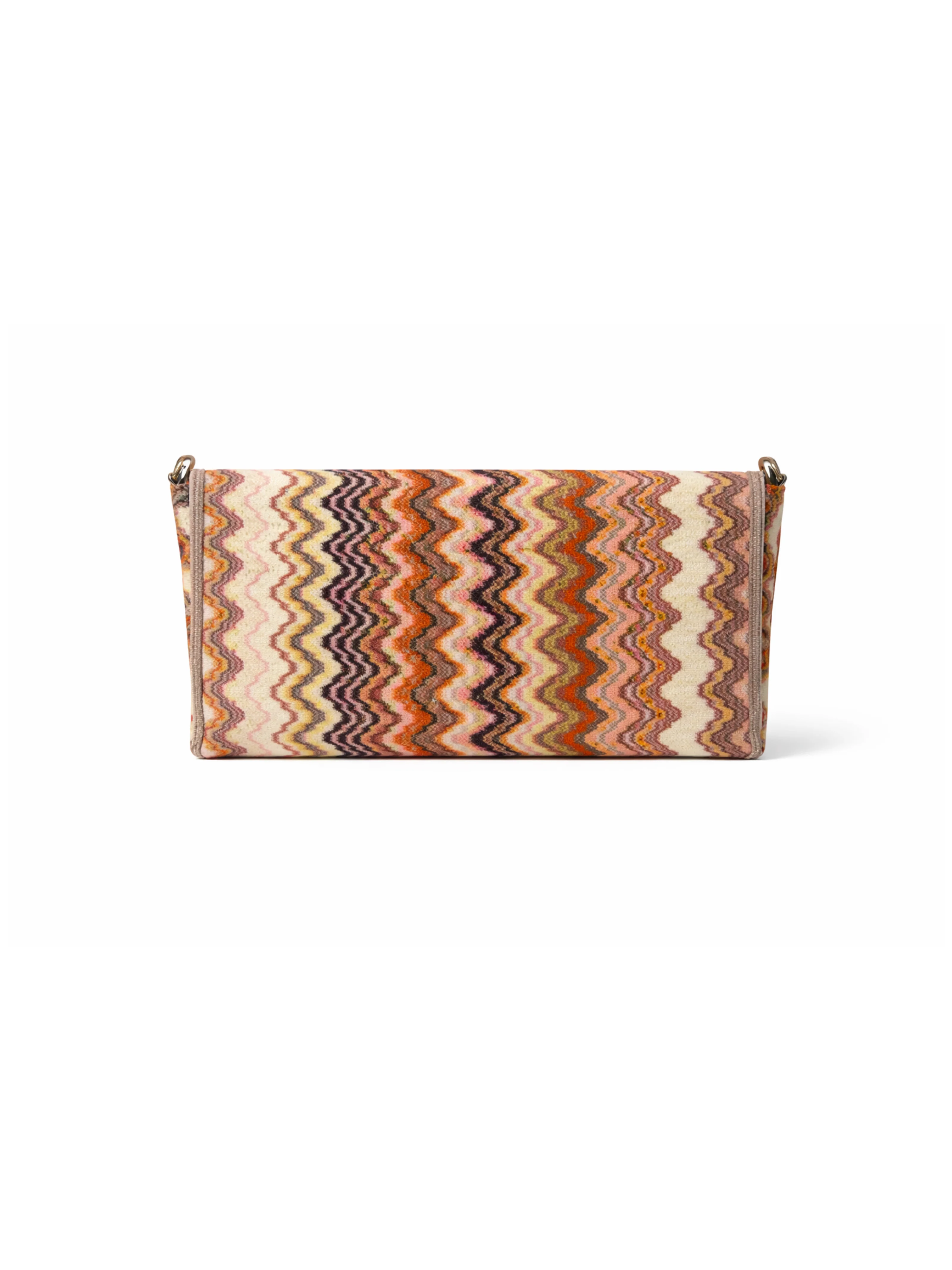 Maxi pochette rettangolare Pho Firenze multicolor con fantasia ondulata - Image 3