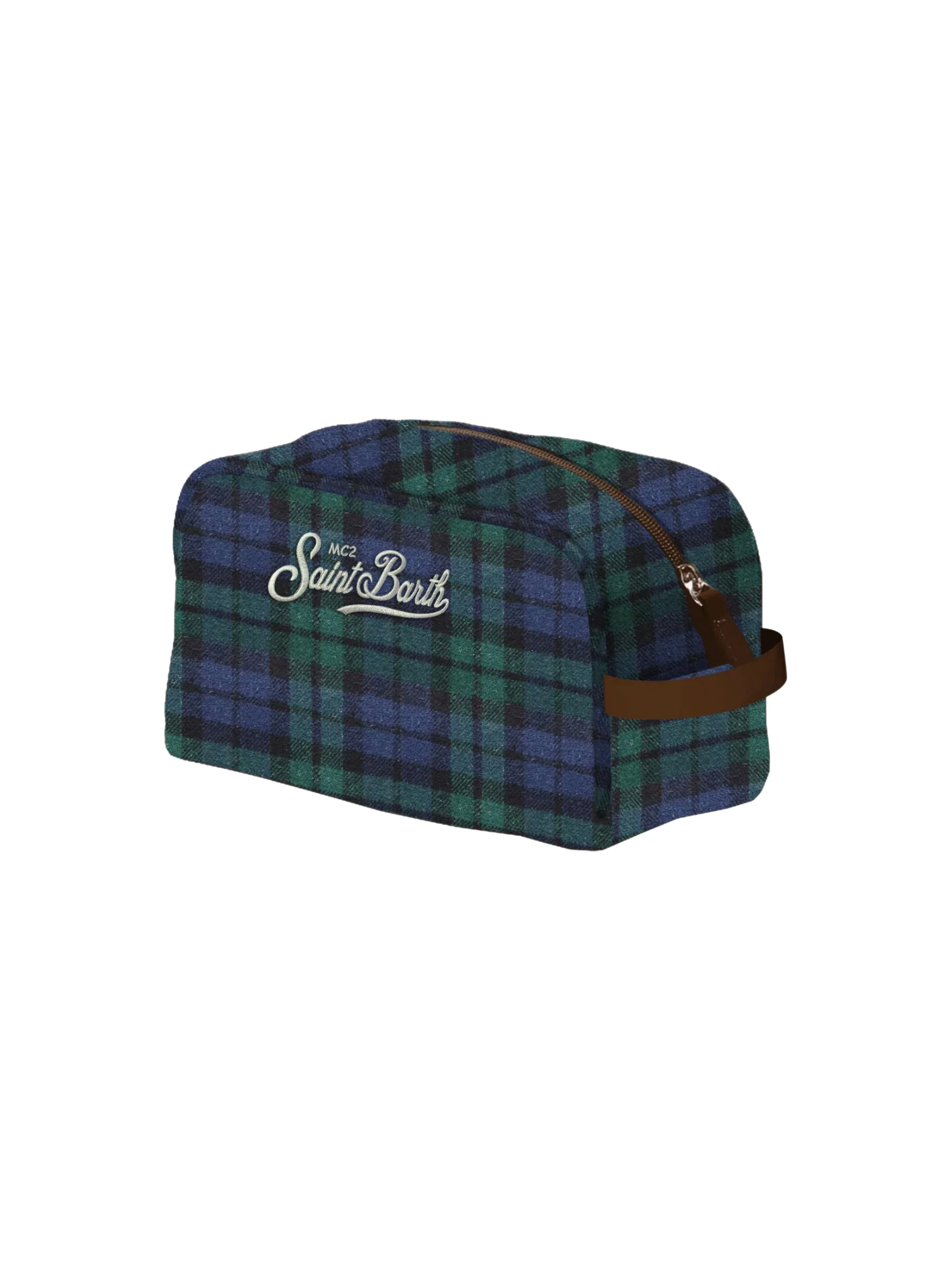 Beauty case "tartan 5161" Saint Barth verde