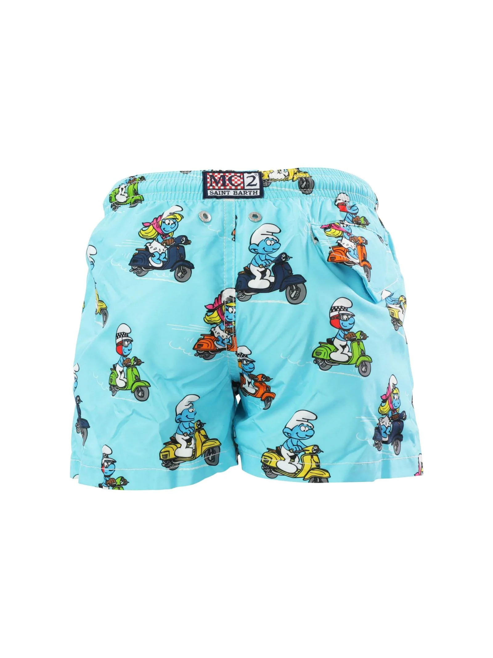 Costume bermuda stampa Puffi - Image 3