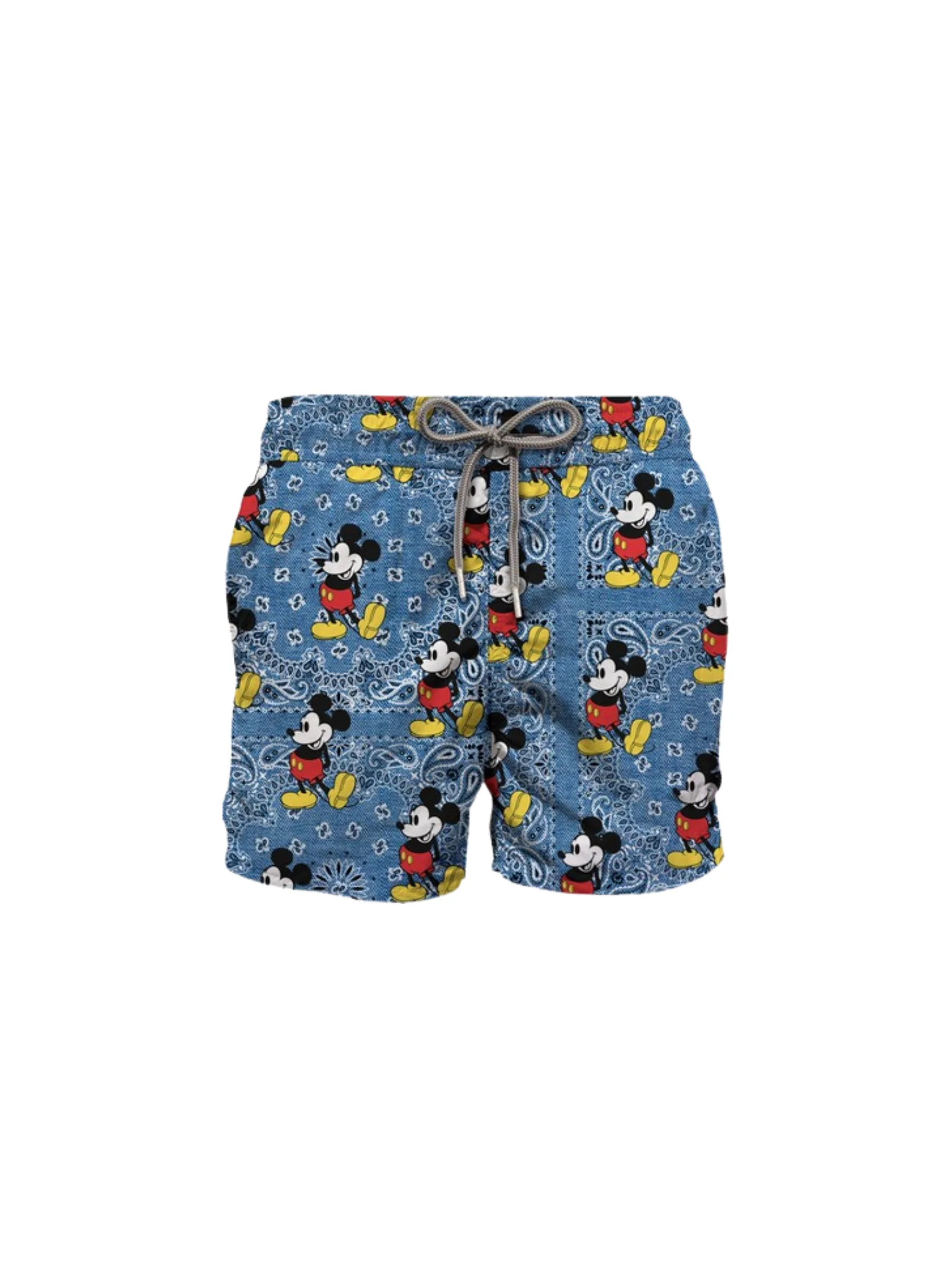 Costume MC2 Saint Barth "Jean" blu stampa Mickey Mouse