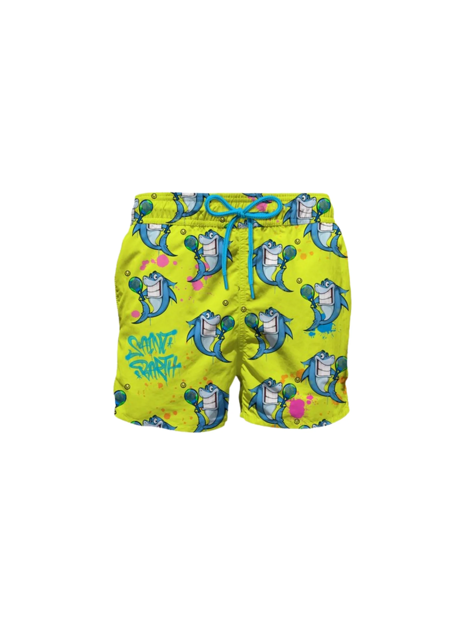 Costume MC2 Saint Barth "Lighting" giallo Squalo Tennis Fluo