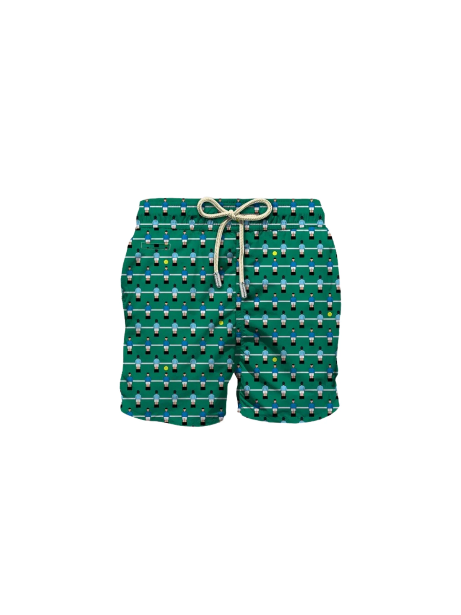 Costume MC2 Saint Barth "Lighting micro fantasy" verde Calcio balilla