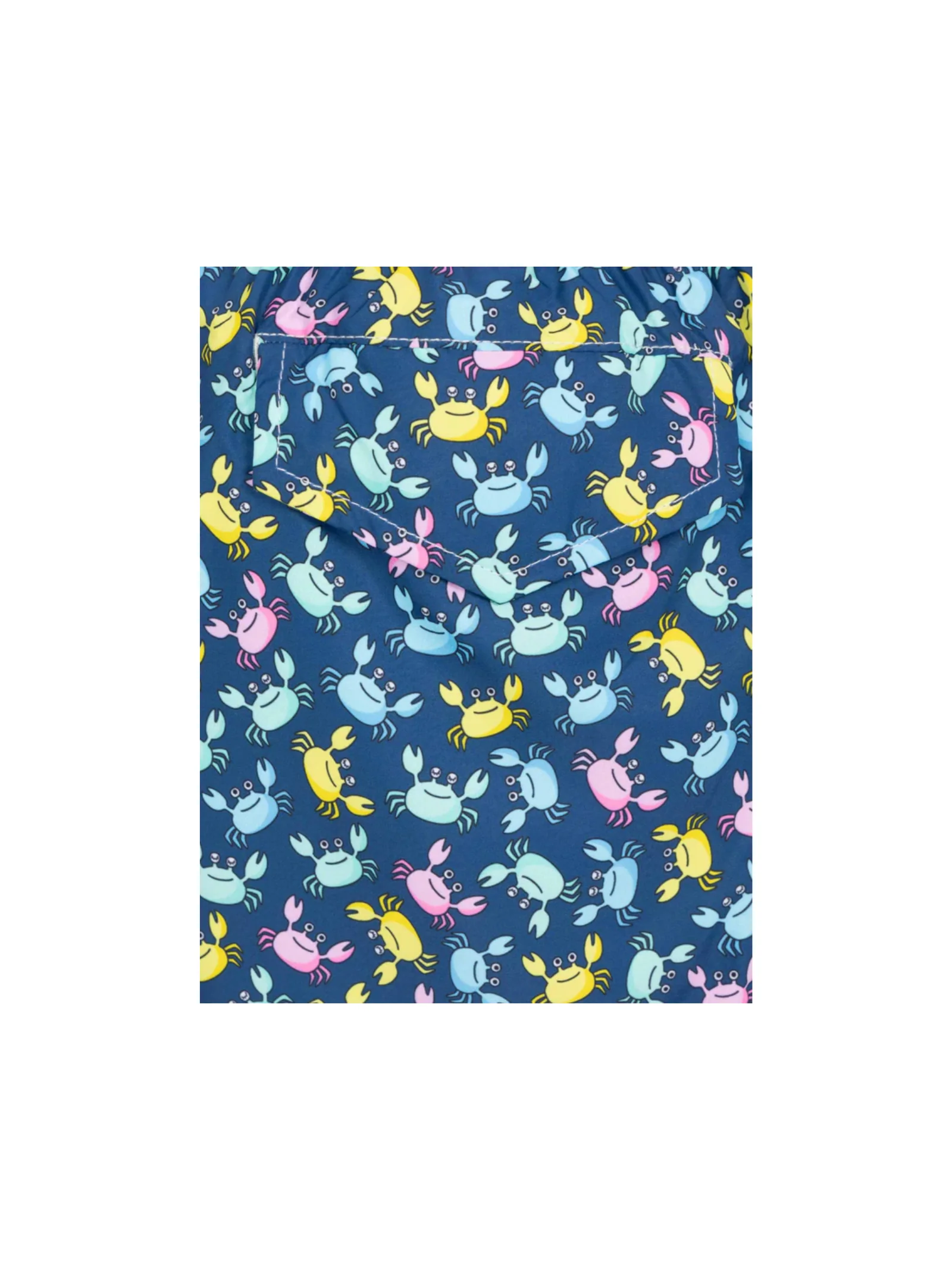 Costume Saint Barth blu con granchi all over - Image 3
