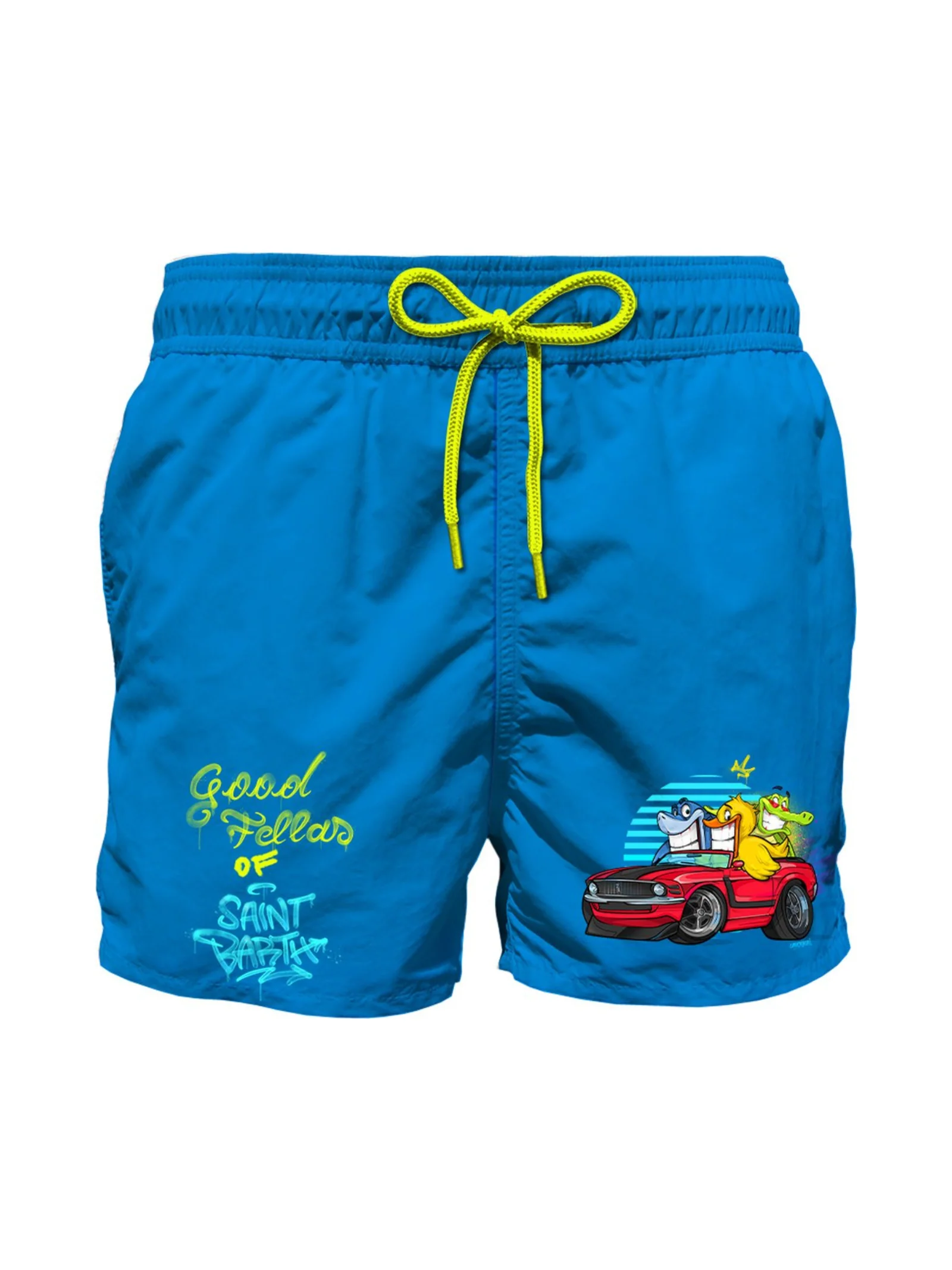 Costume shorts Haiti blu fantasia Good Fellas