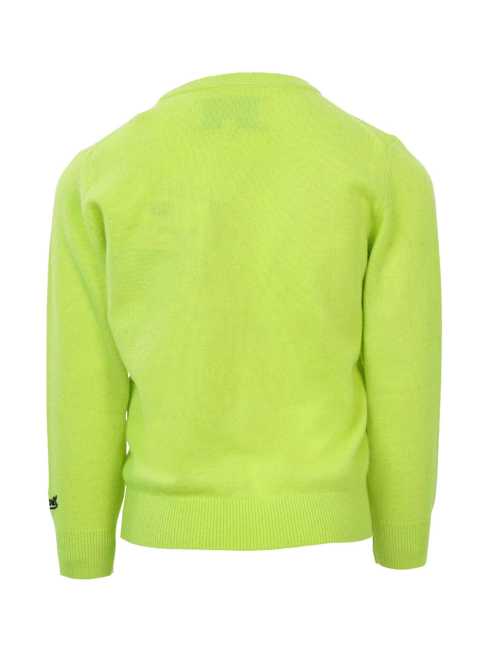 Maglioncino verde acido Vado al massimo - Image 3
