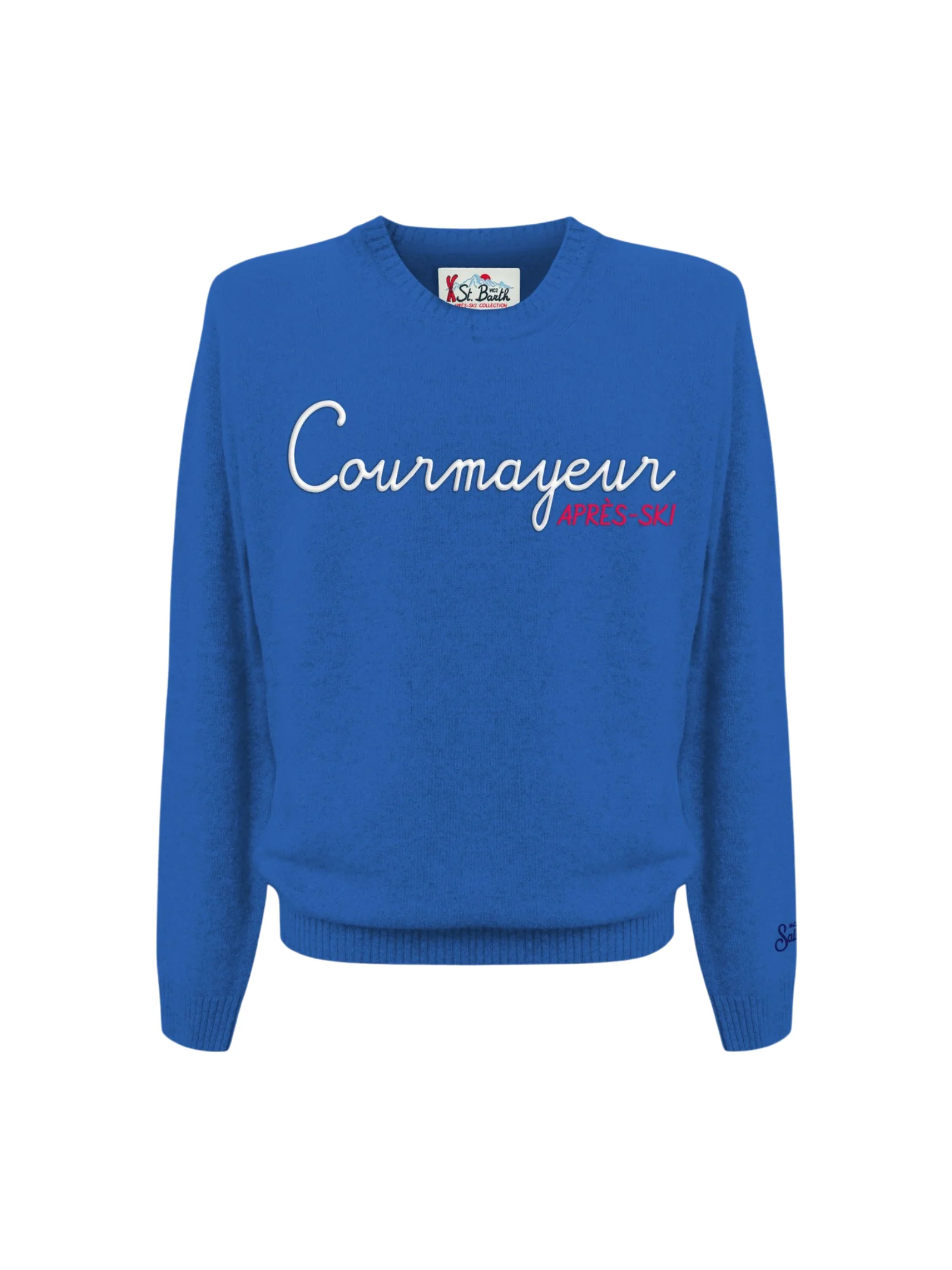 Maglione "courmayeur apres ski" Saint Barth blu