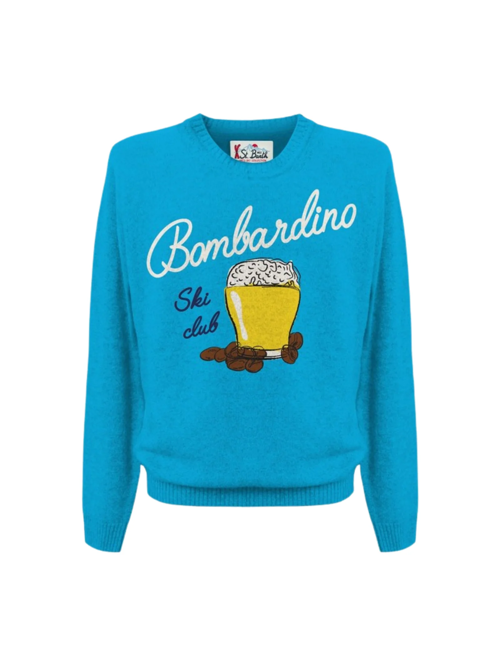 Maglione "hero bombardino glass 32" Saint Barth azzurro