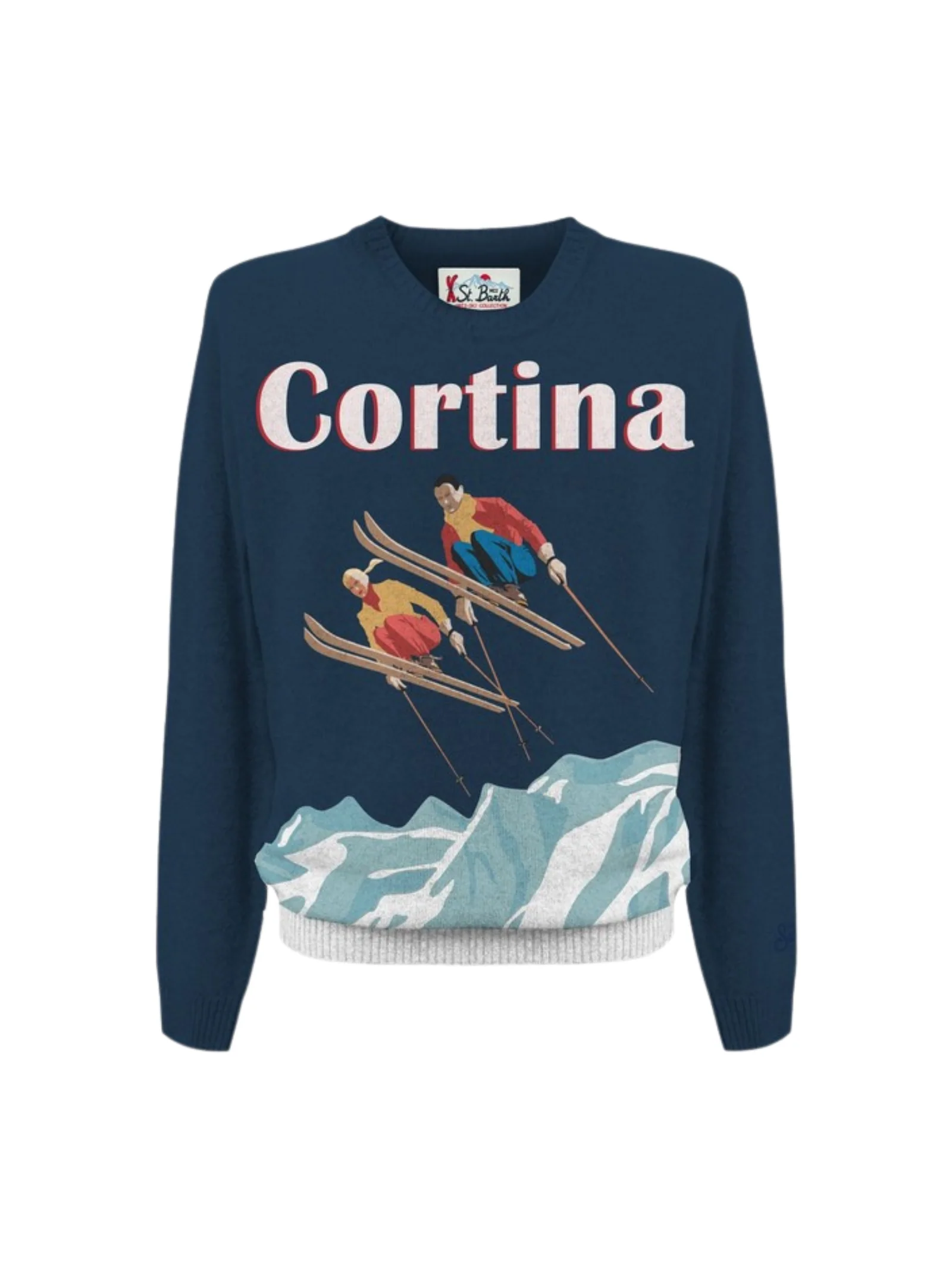 Maglione "heron cortina ski couple 61" Saint Barth blu