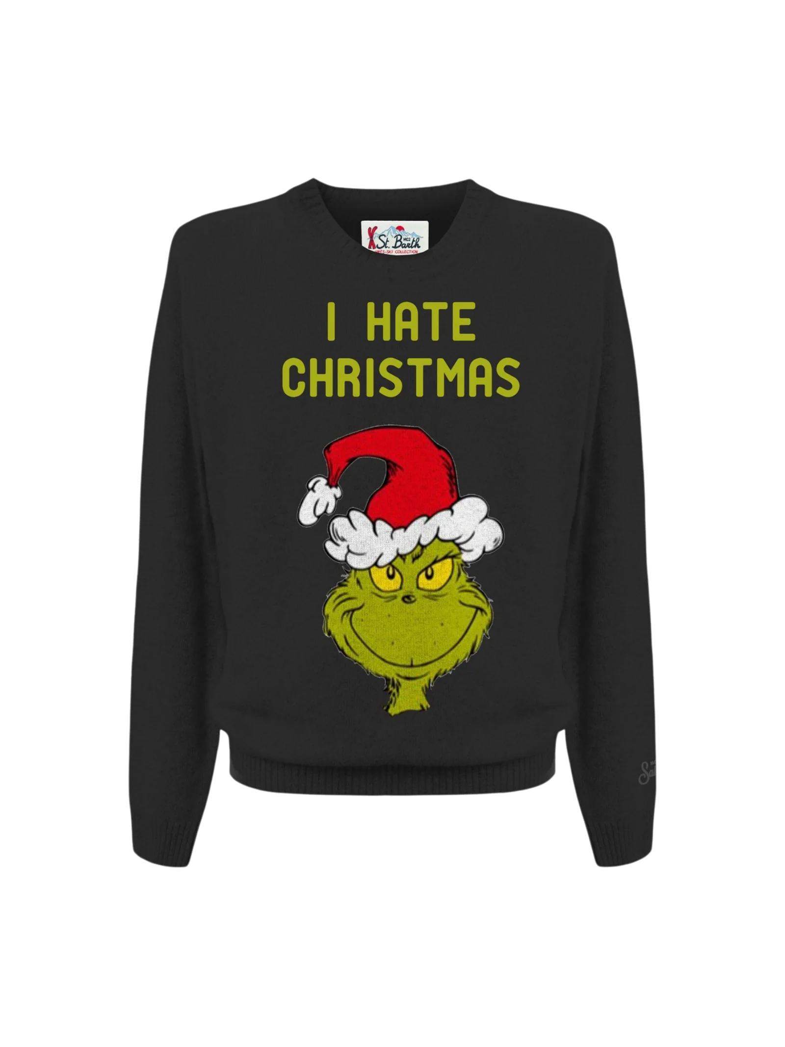 Maglione "heron grinch xmas 00" Saint Barth nero