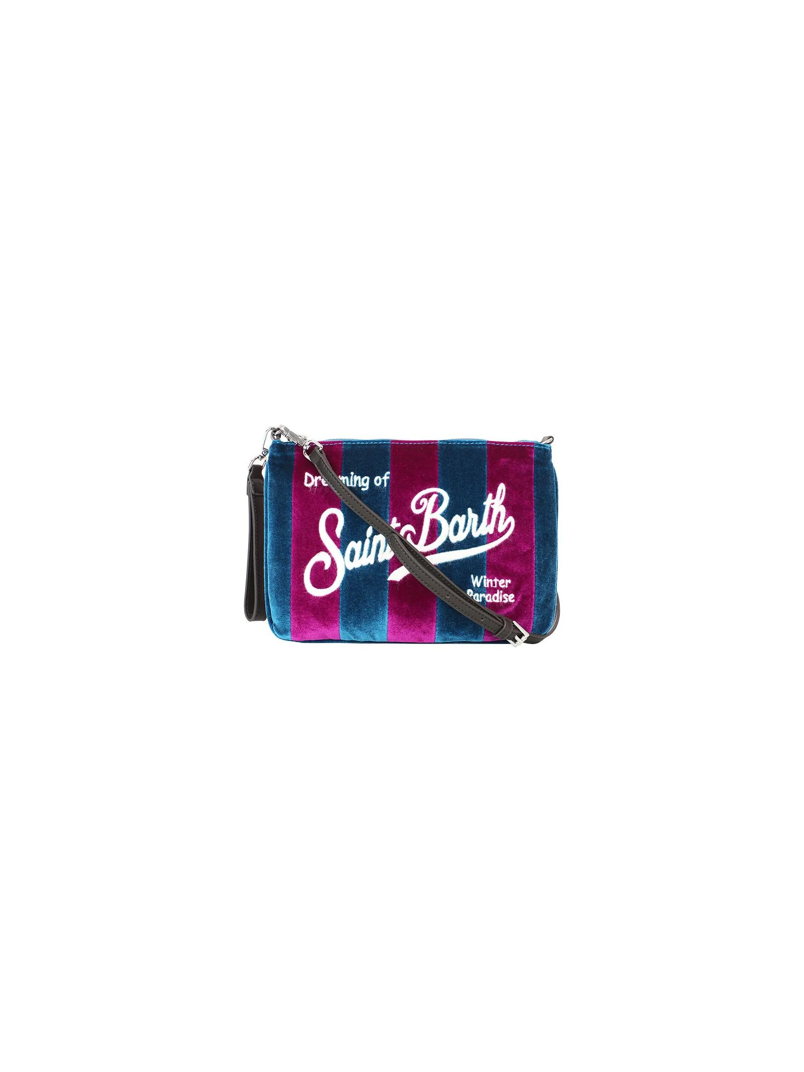 Pochette Parisienne in velluto a strisce - Image 2