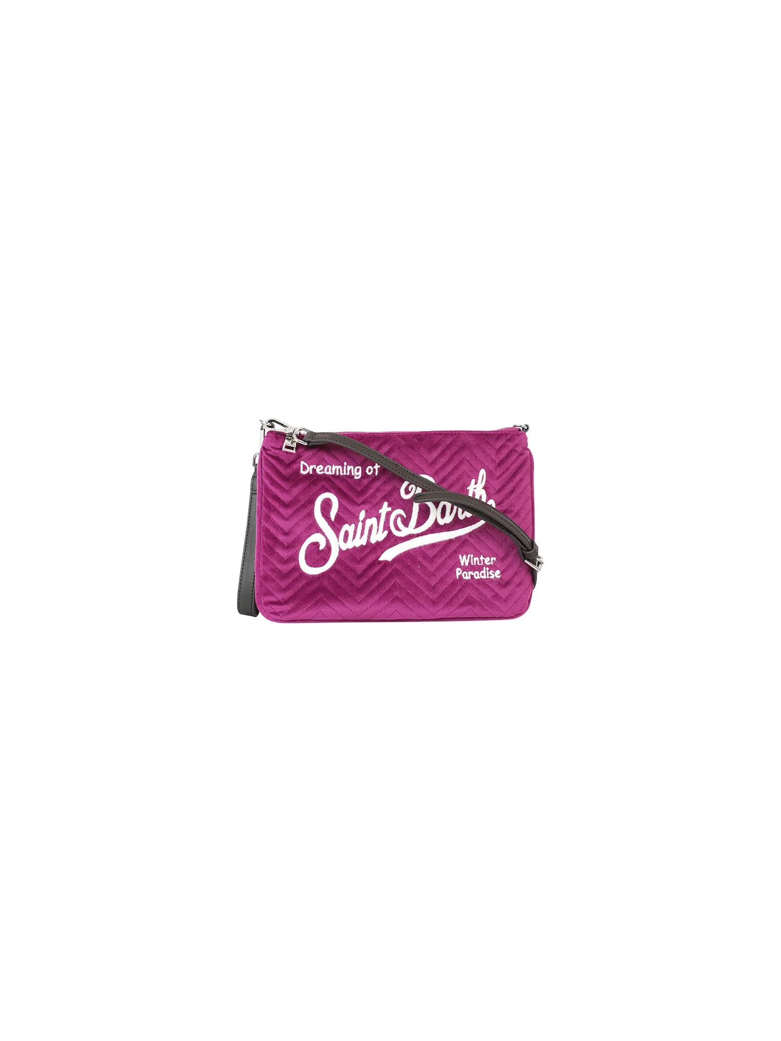 Pochette Parisienne Velvet quilt vino - Image 2