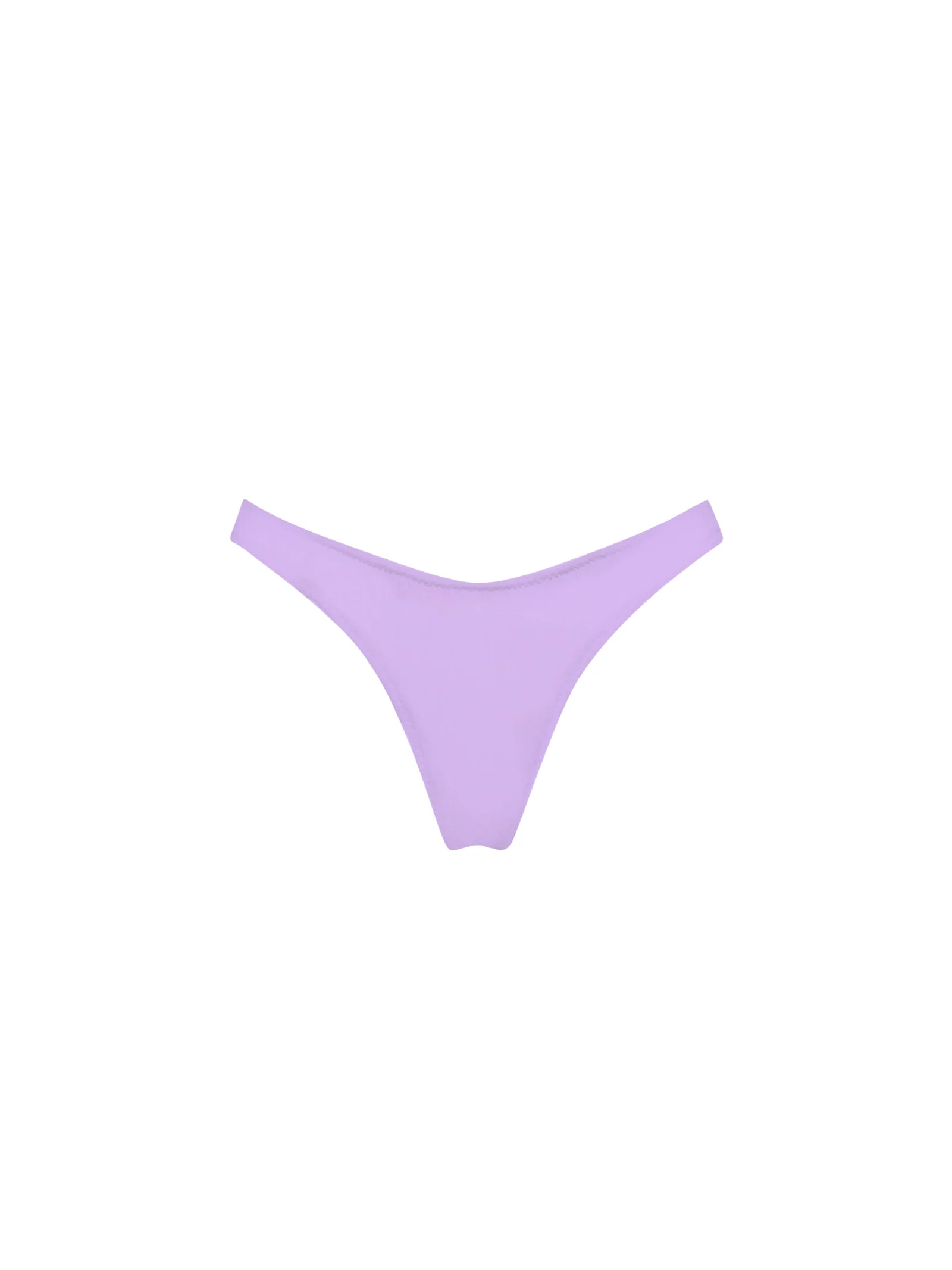 Slip sgambato Saint Barth viola