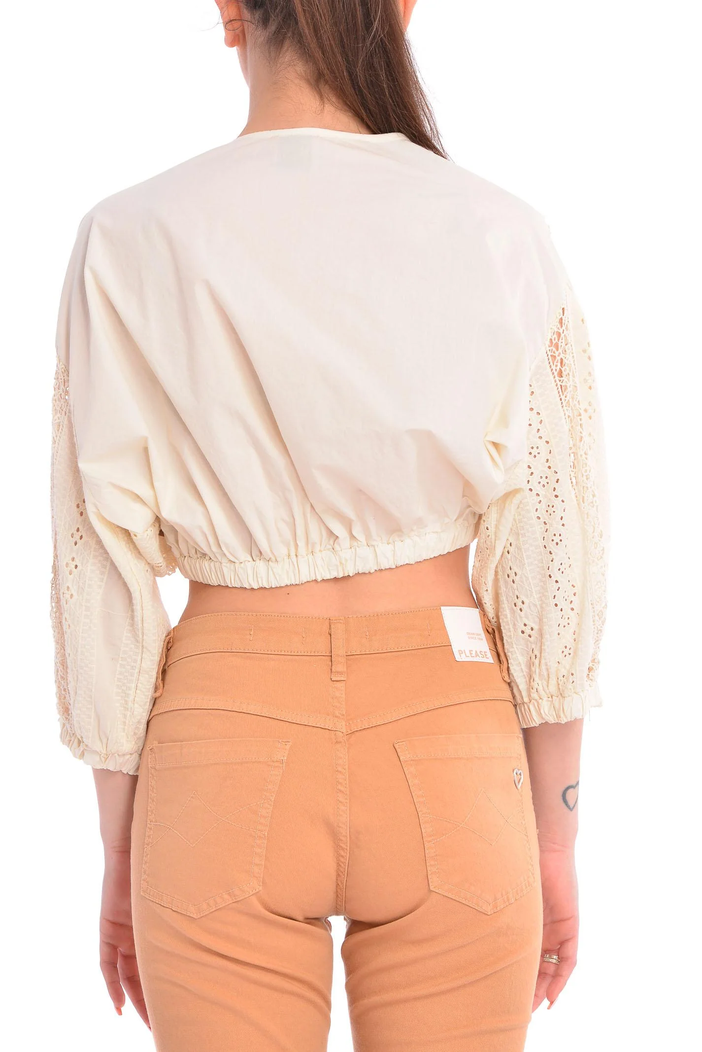 Camicia Meme Road in macramè - Image 3