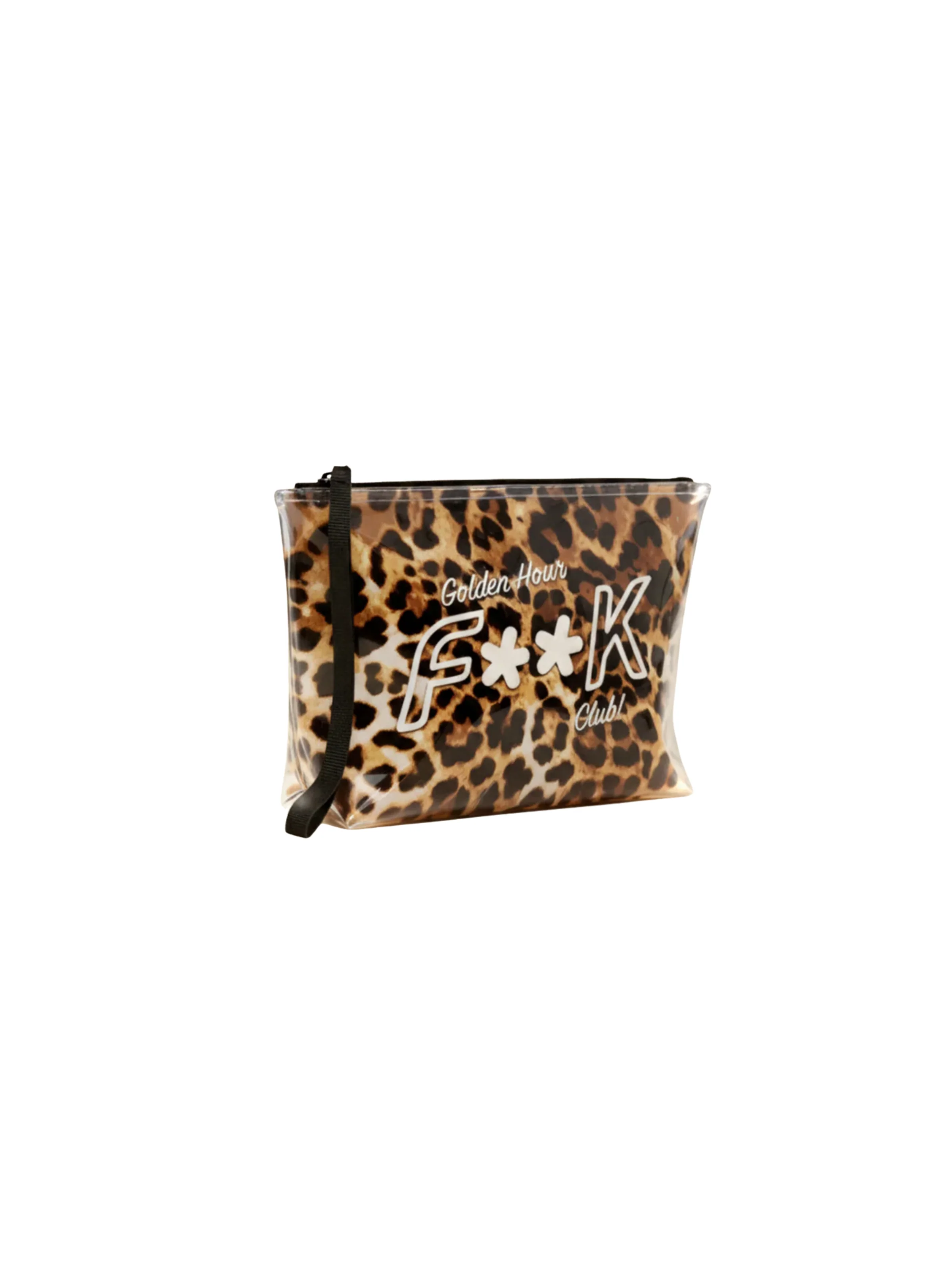 Mini pochette Fk leopardata in pvc - Image 2