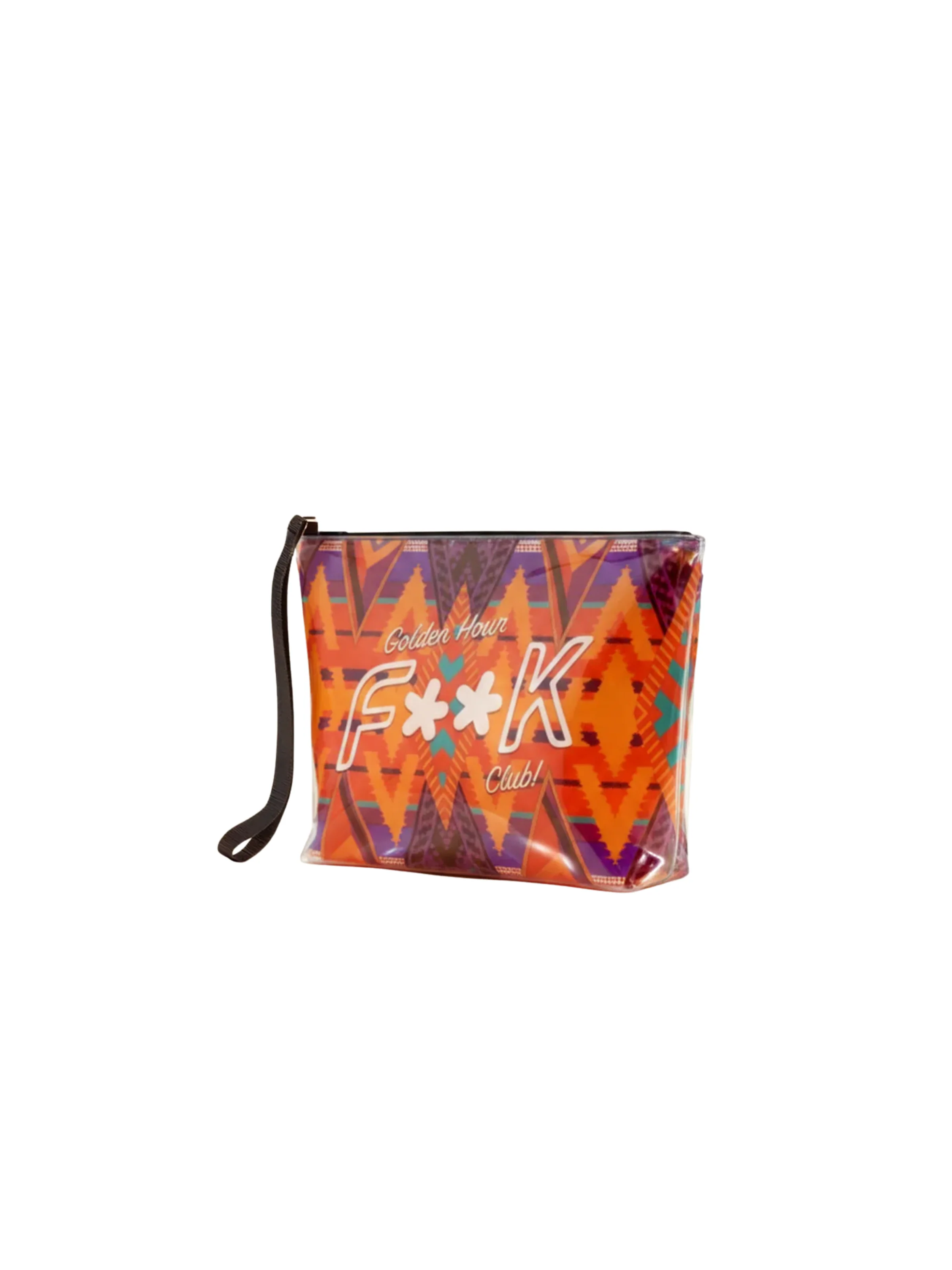 Mini pochette Fk multicolor in pvc - Image 2