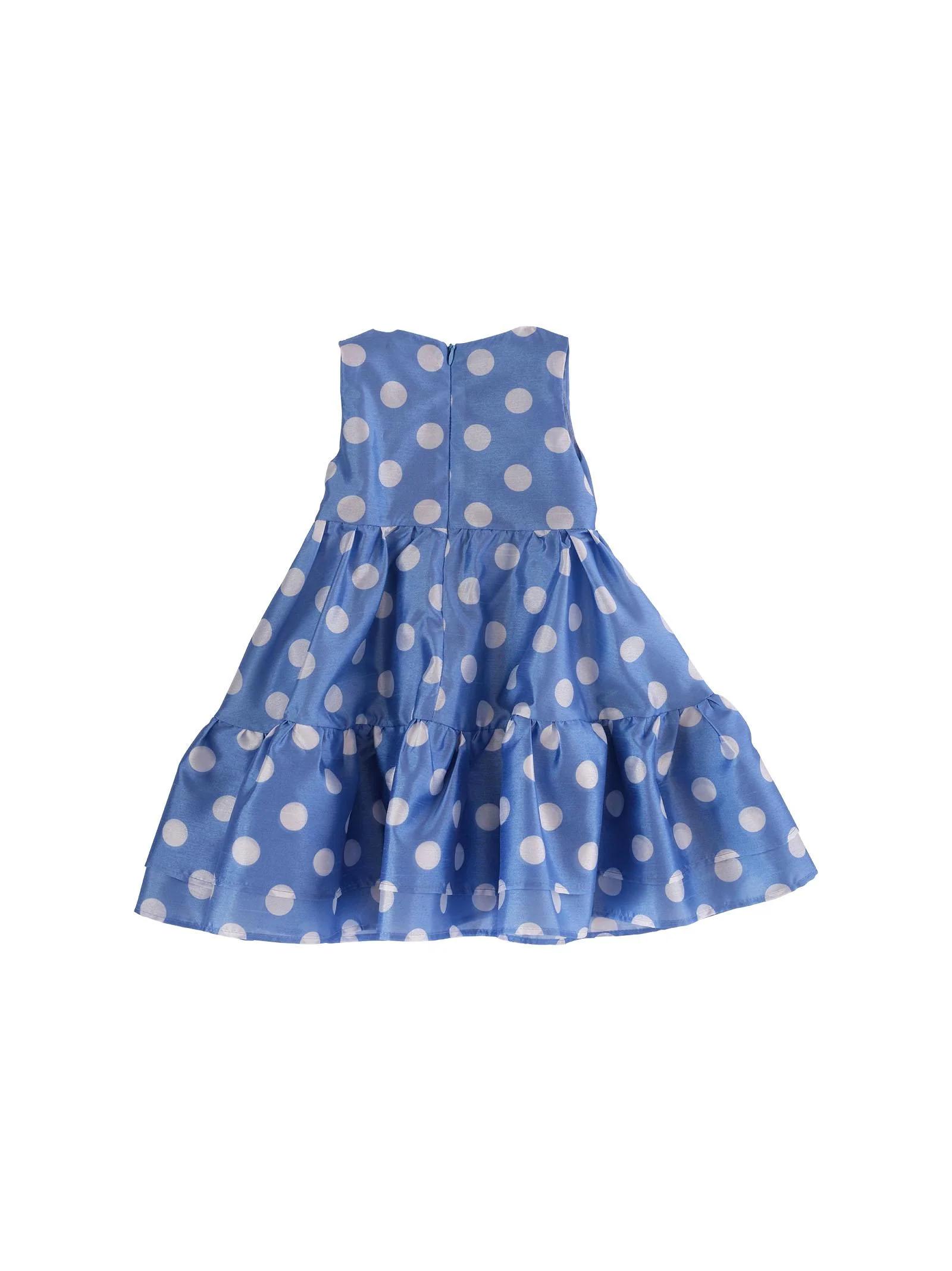 Abito Miss Grant azzurro a pois - Image 2