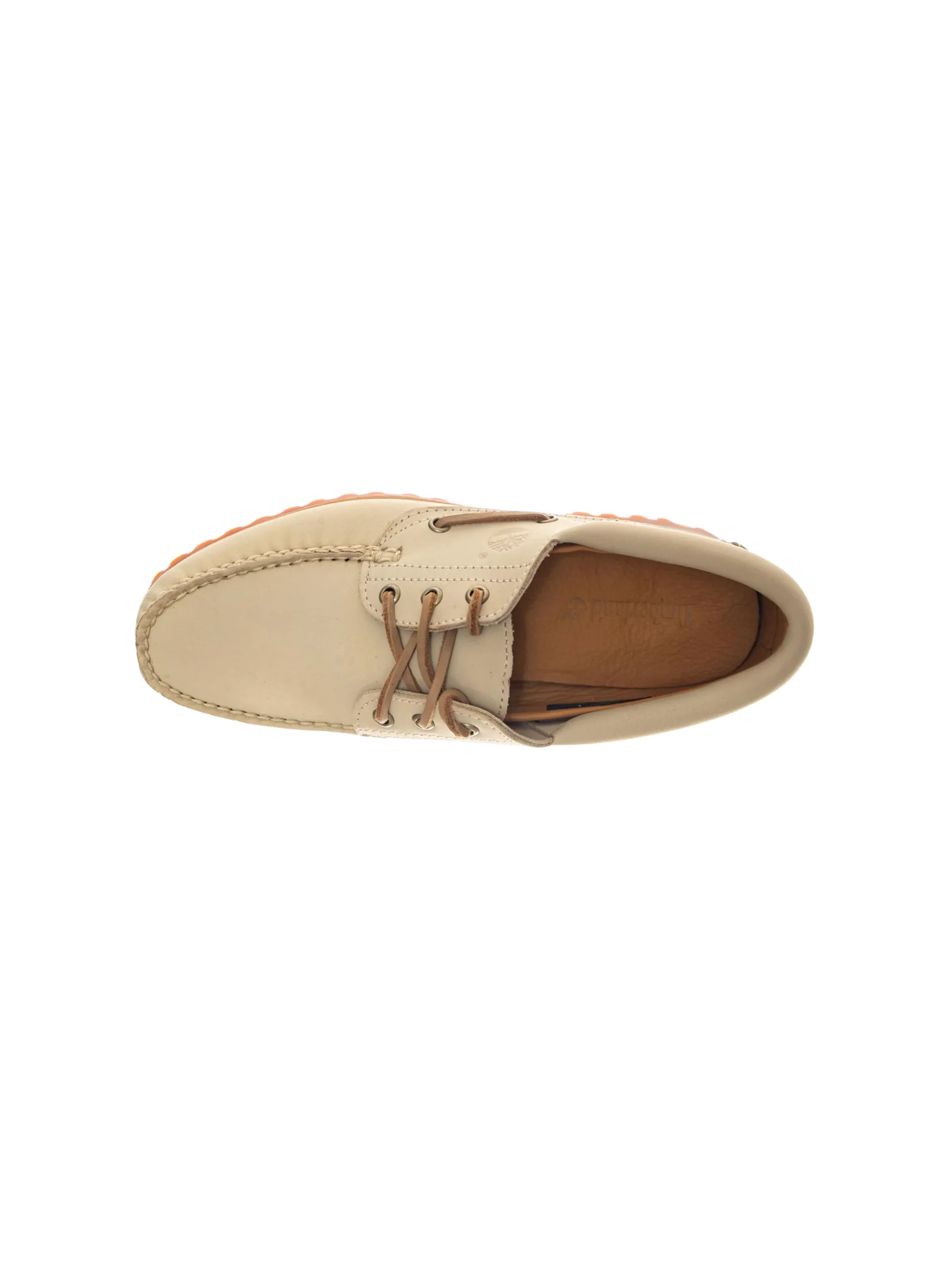Mocassini "Auth Boat Shoe Light Beige Nubuk" Timberland beige - Image 4