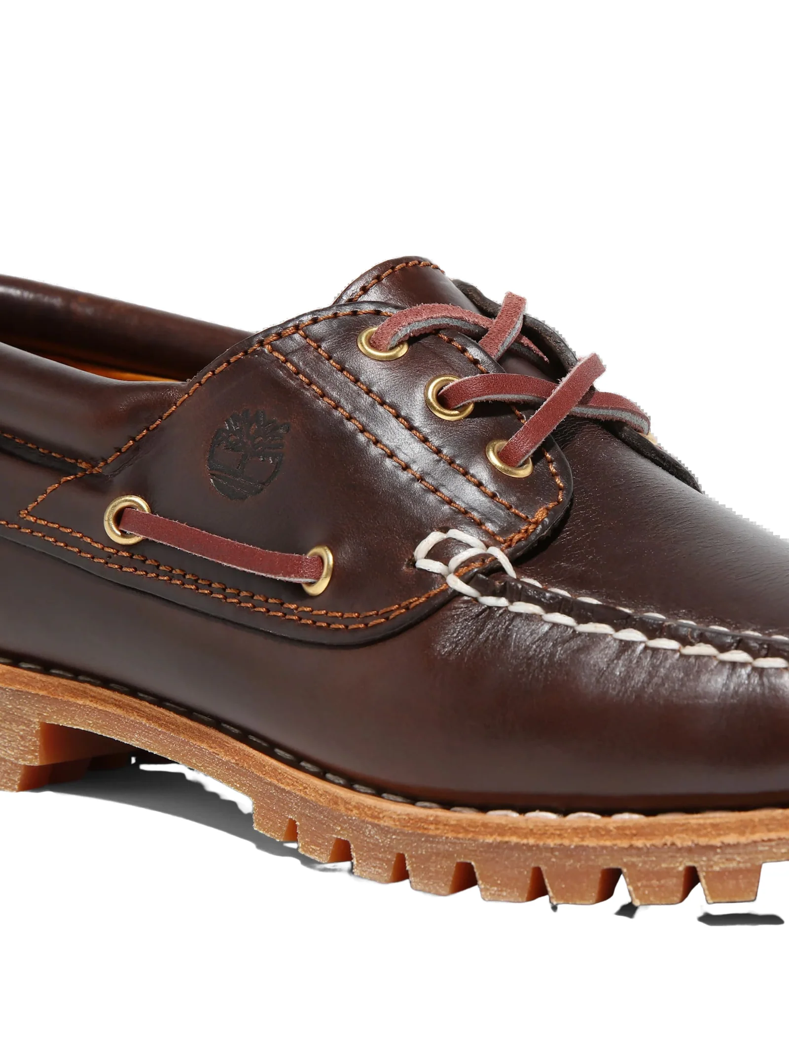 Mocassini "Authentic Boat 3 Eye Classic" Timberland marrone - Image 4