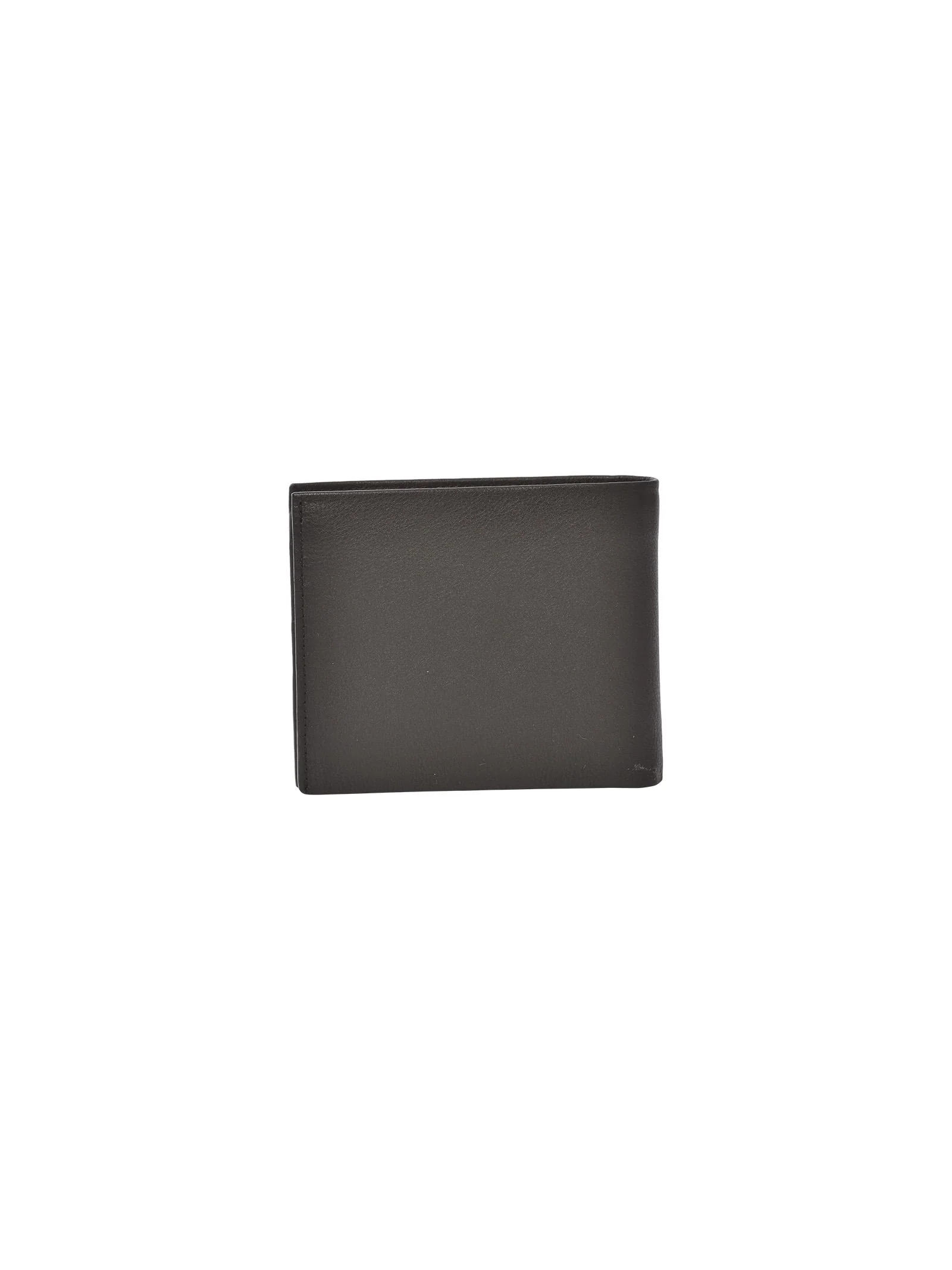 Portafogli nero con logo lettering - Image 2