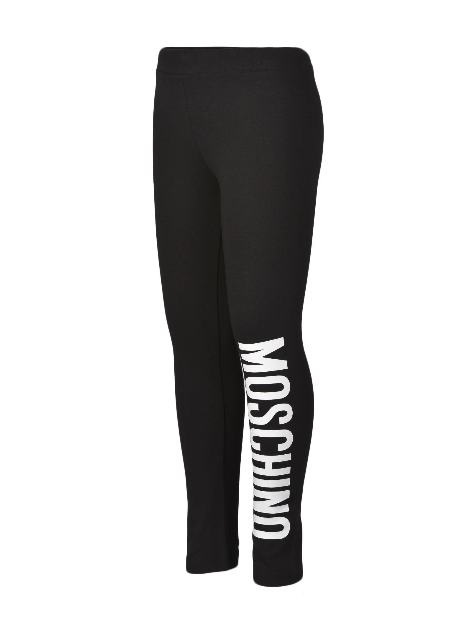Leggings nero con stampa laterale - Image 2