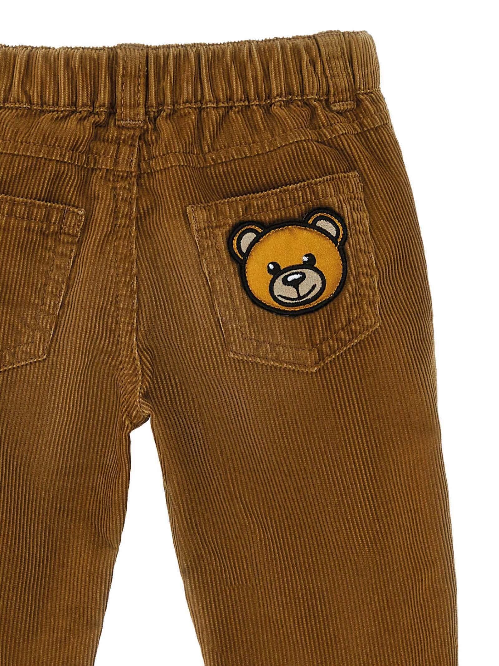 Pantalone a costine slim biscotto - Image 3