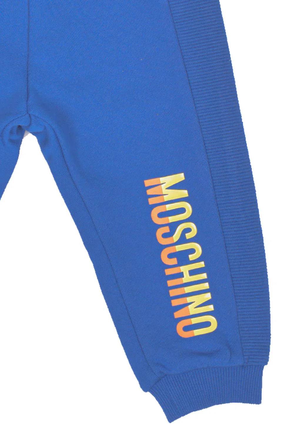 Pantalone in tuta blu royal stampa rainbow - Image 3